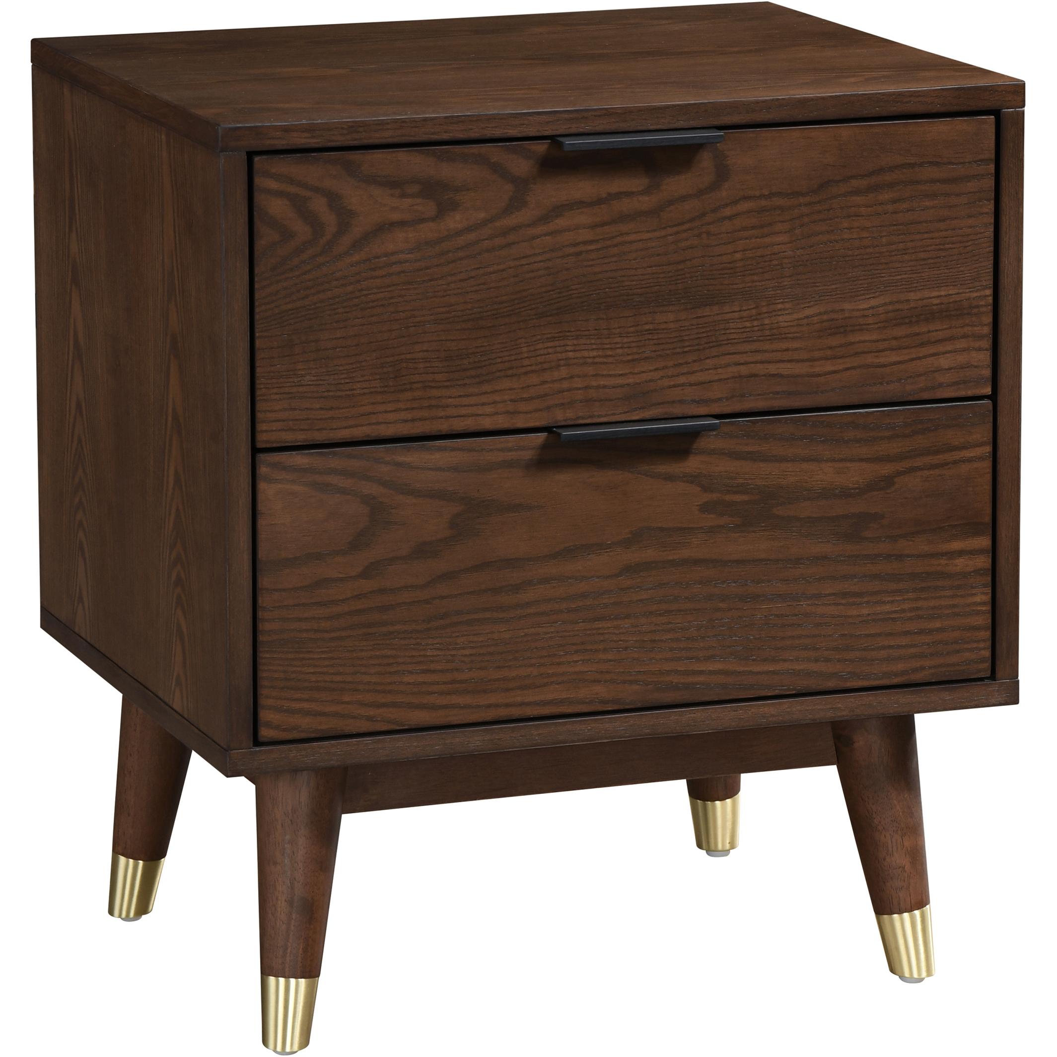 Meridian Vance Walnut Night Stand