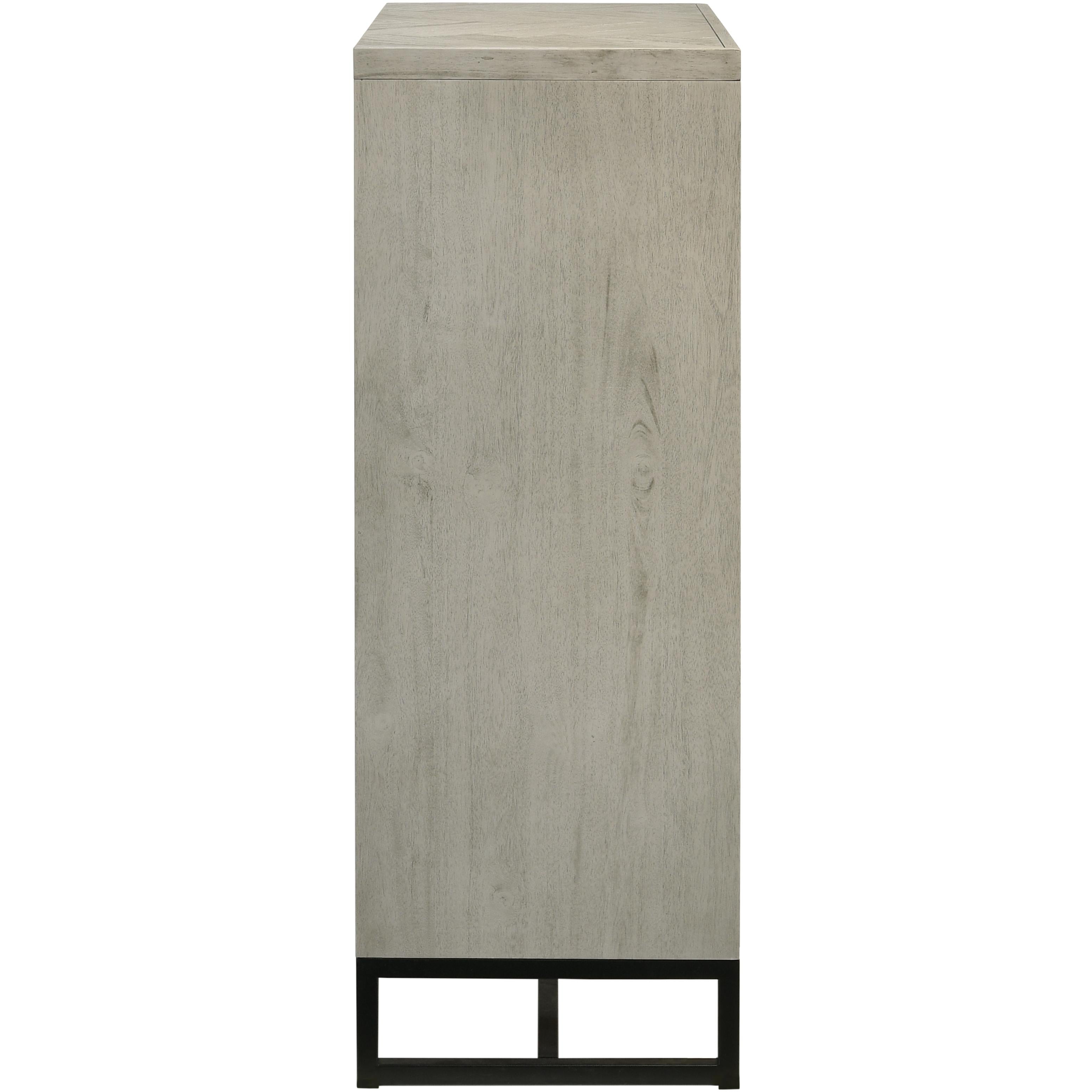 Meridian Weston Grey Stone Chest