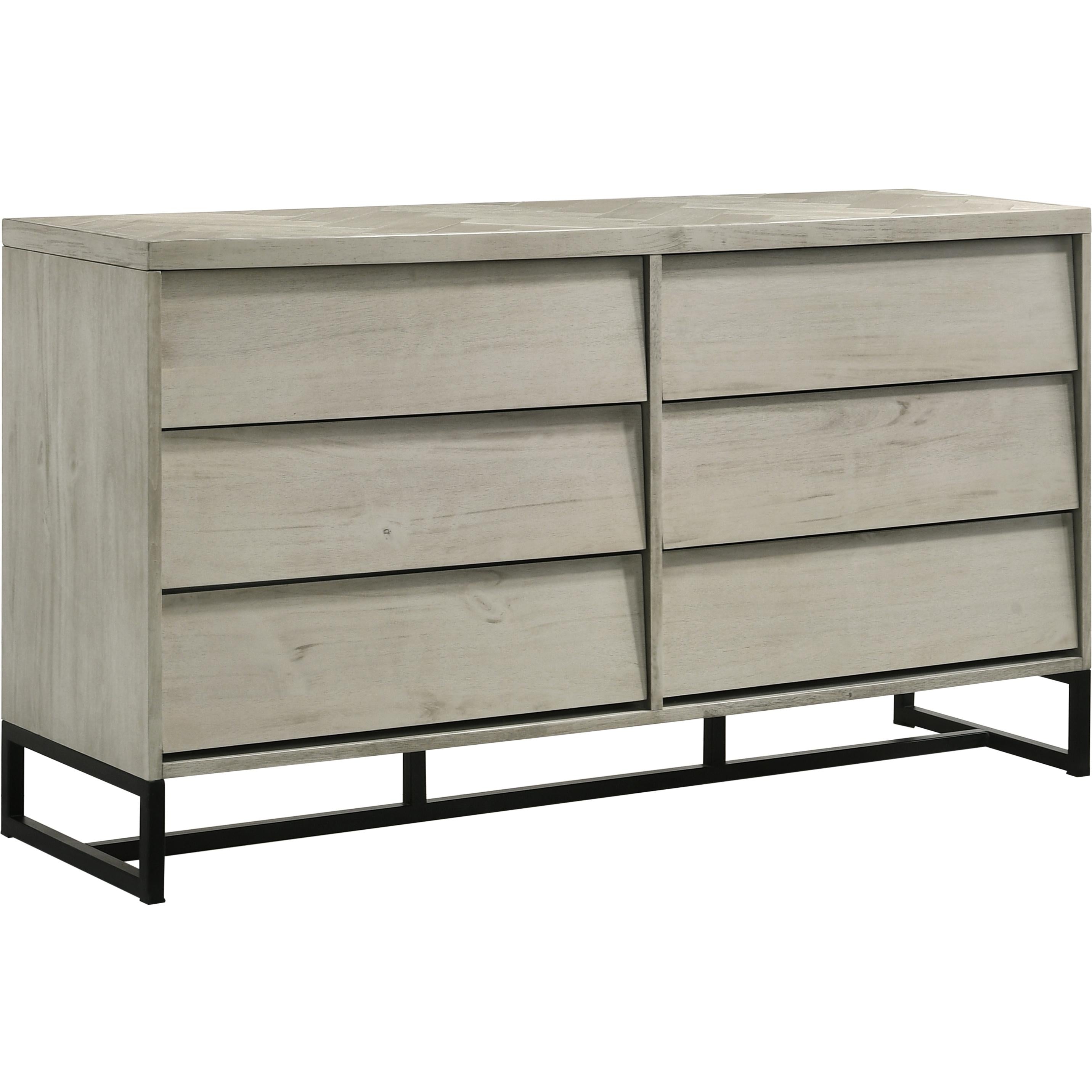 Meridian Weston Grey Stone Dresser