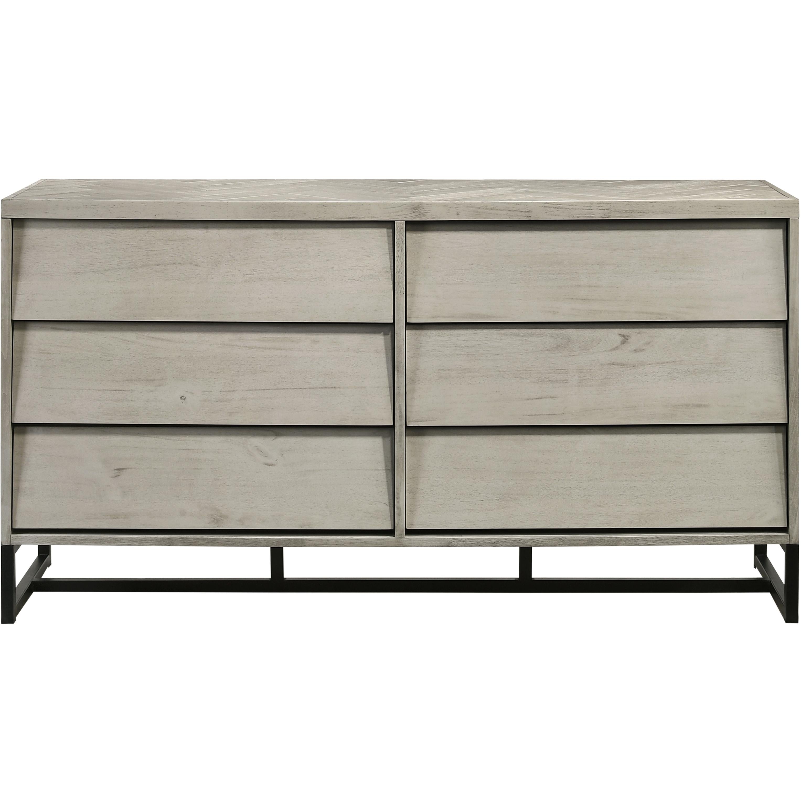 Meridian Weston Grey Stone Dresser