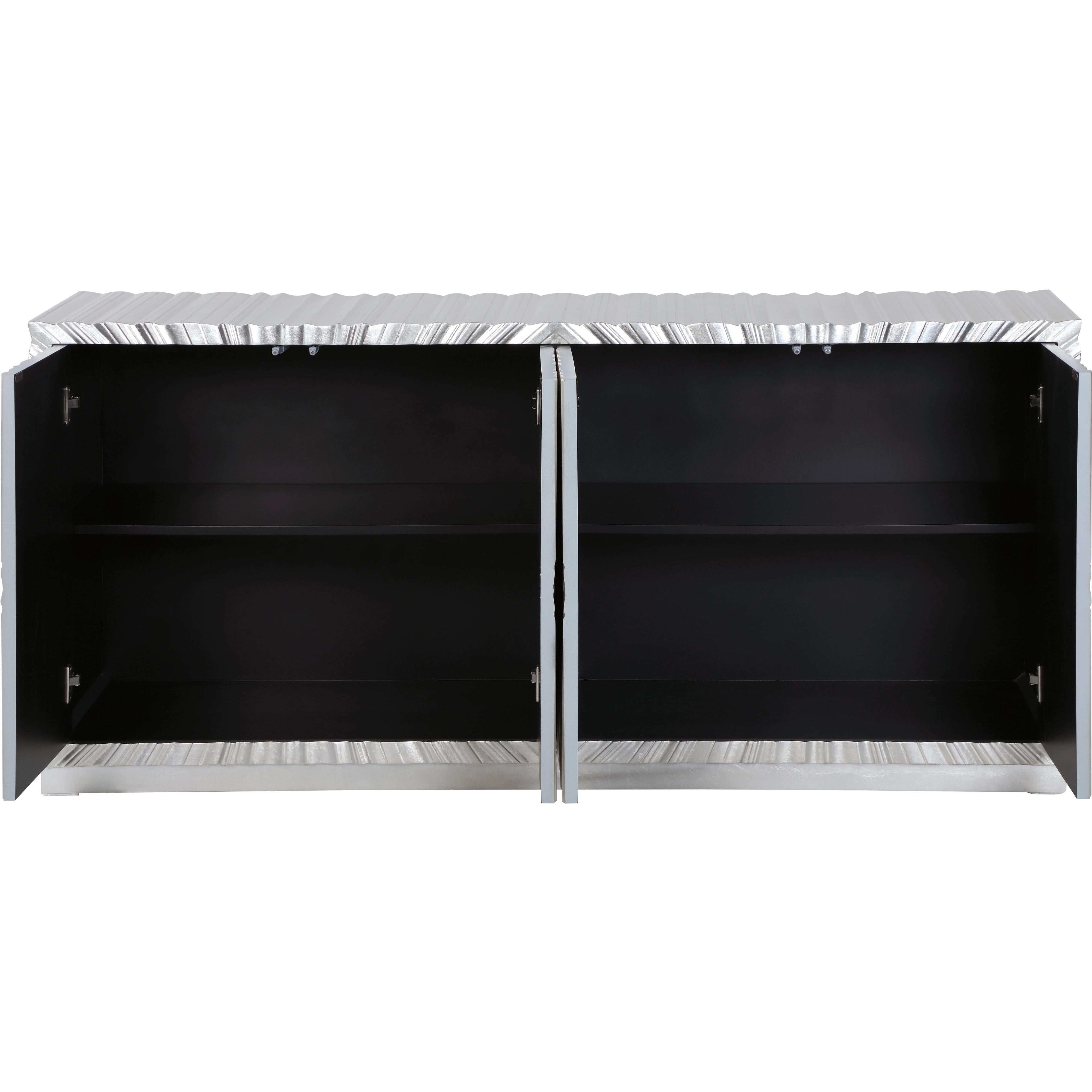 Meridian Silverton Silver Sideboard/Buffet