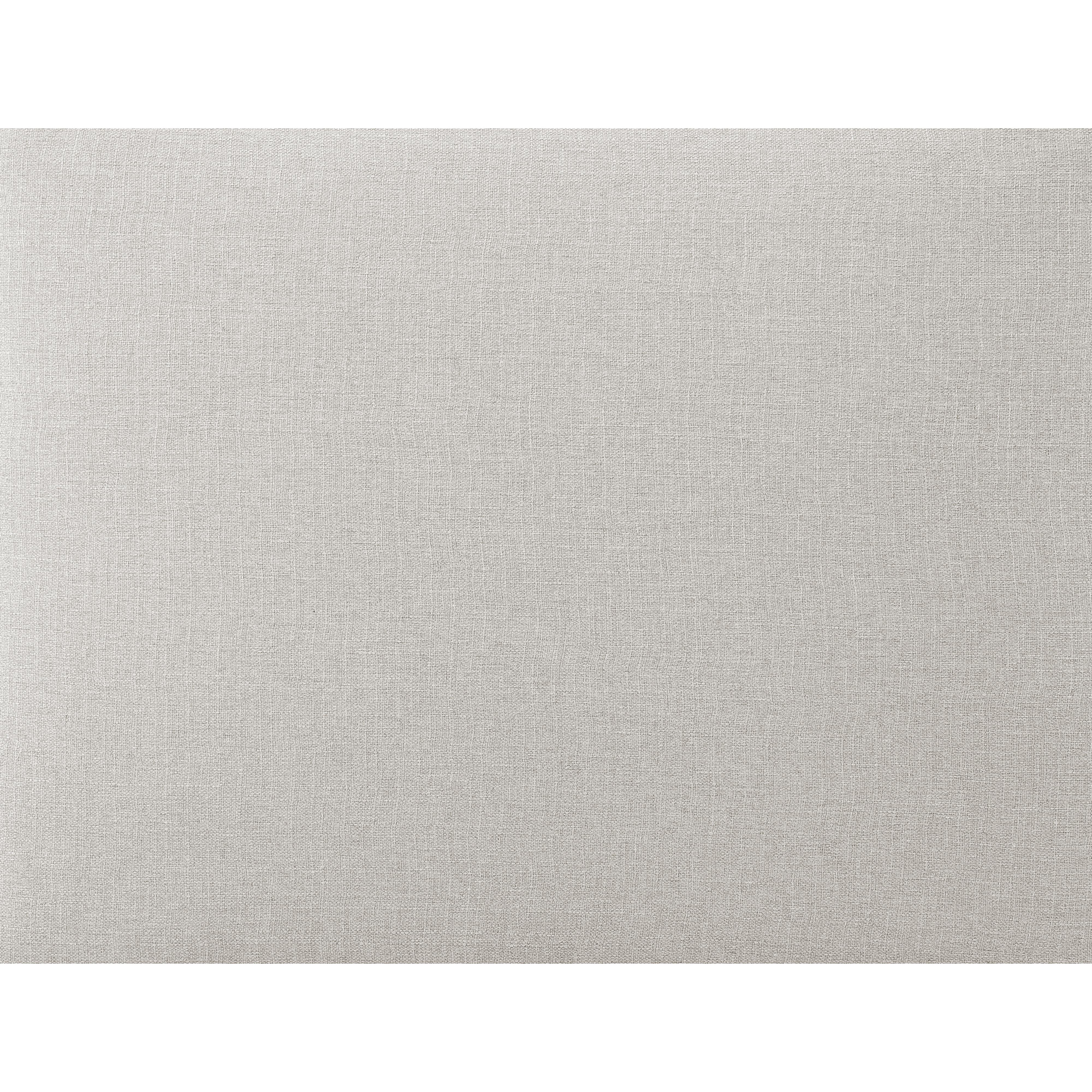 Meridian Beckham Beige Durable Linen Textured Fabric Armless