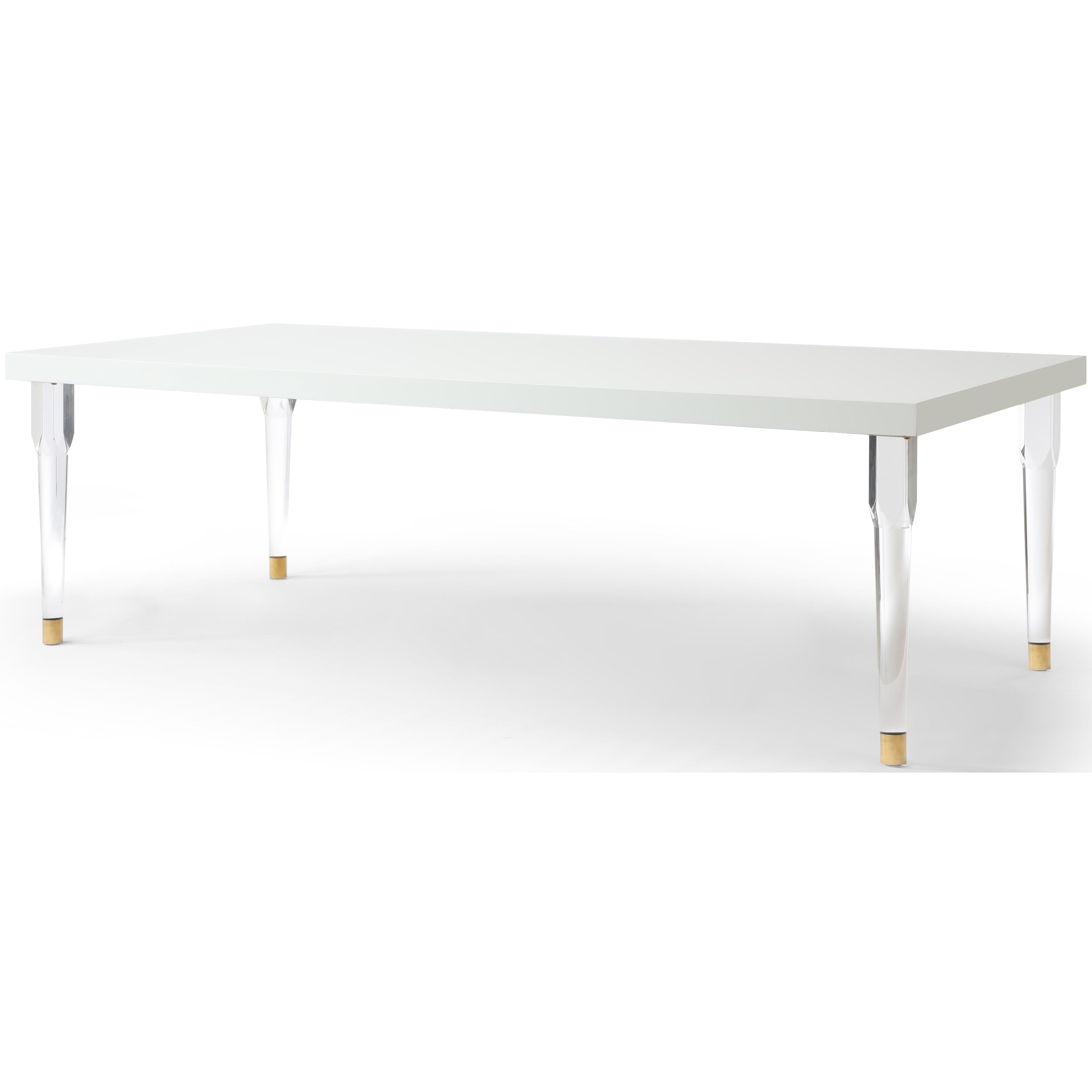 Meridian Bethany White Dining Table