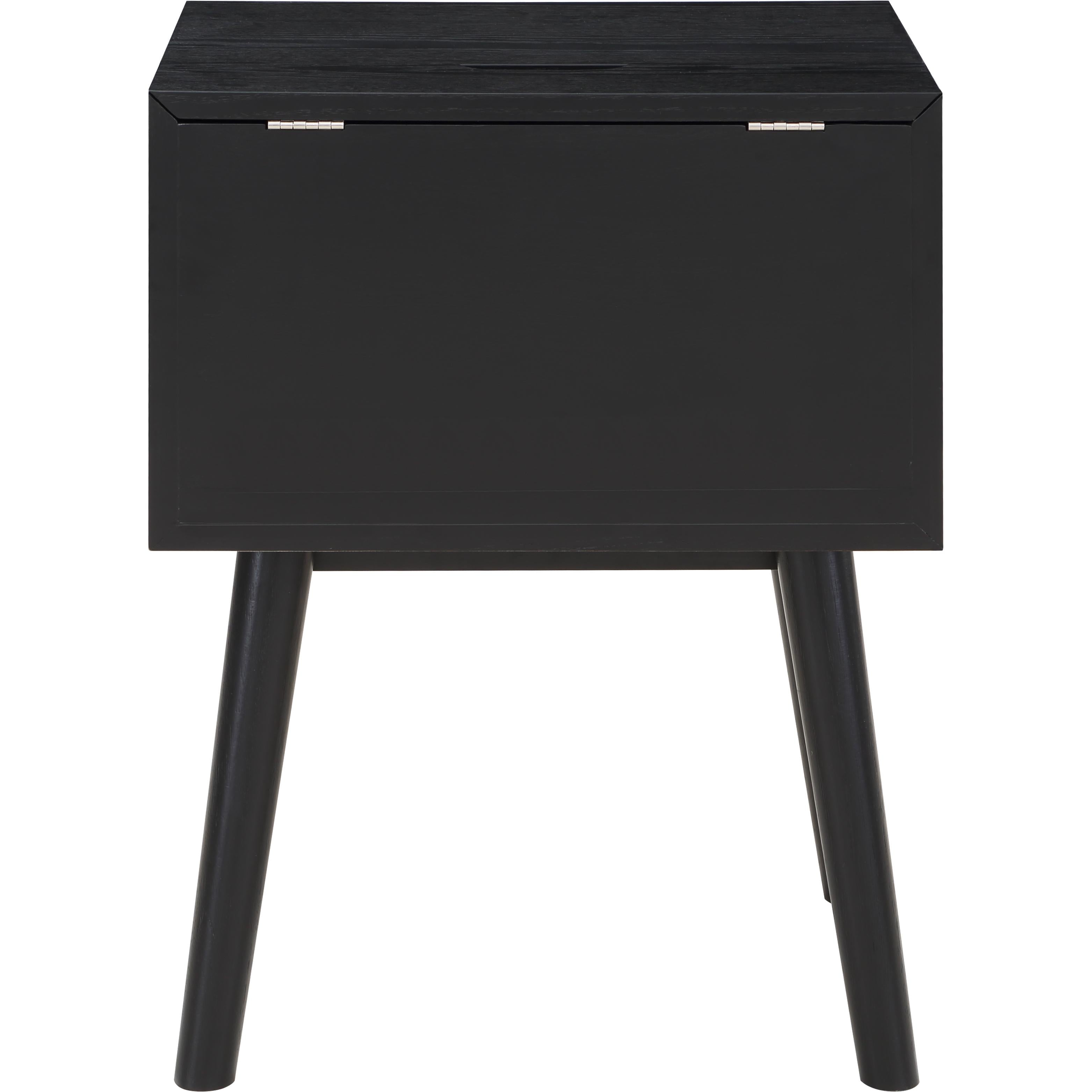 Meridian Teddy Black Night Stand