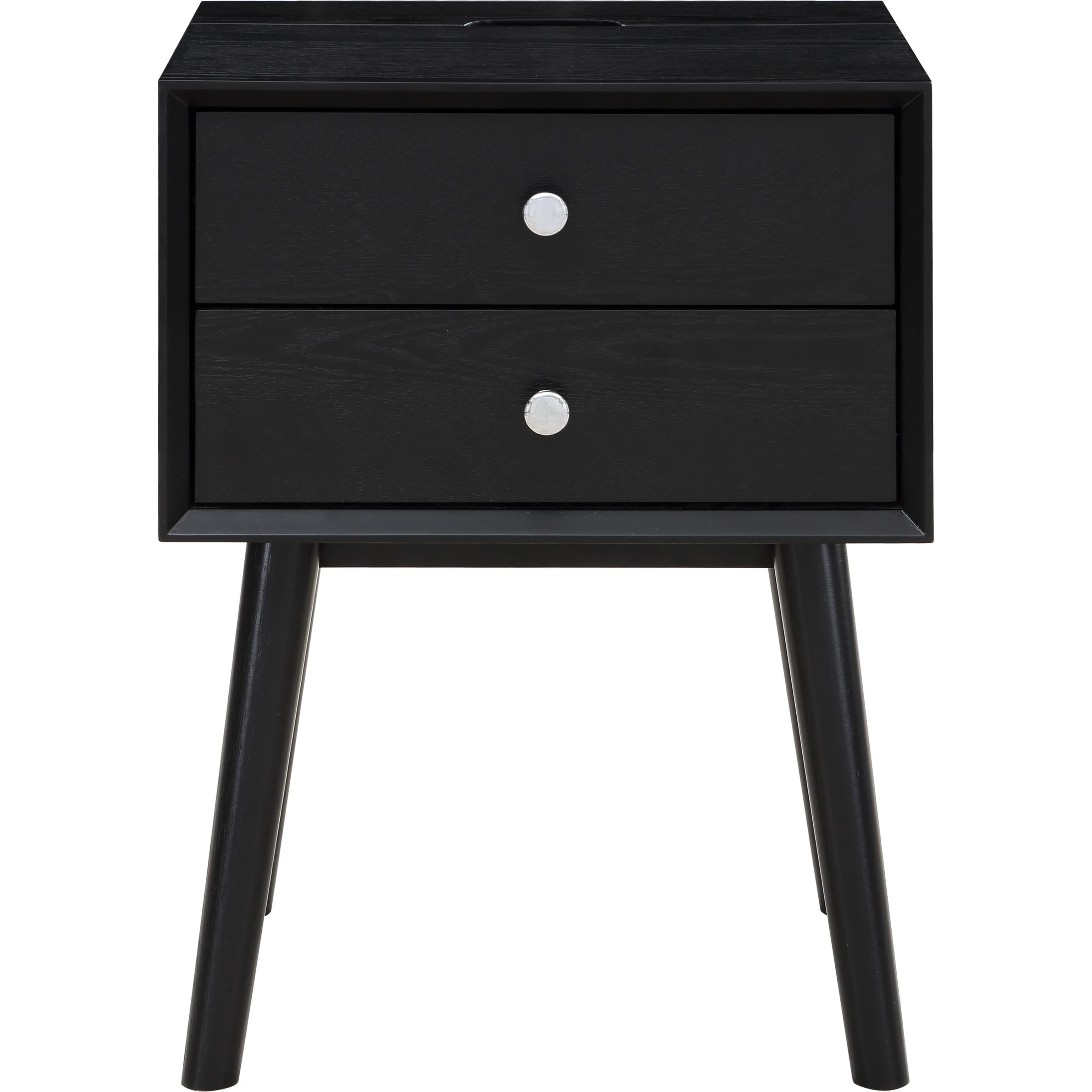 Meridian Teddy Black Night Stand