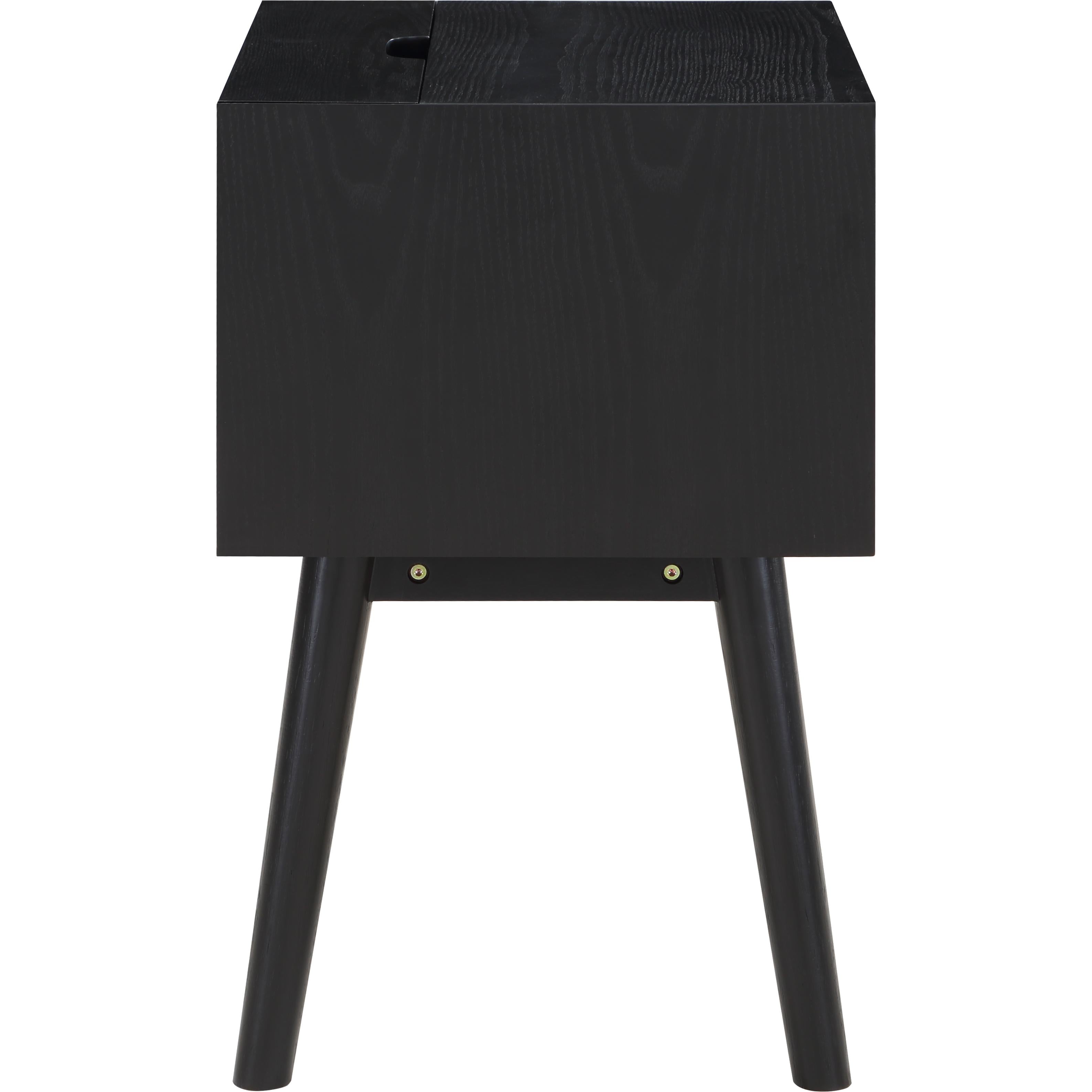 Meridian Teddy Black Night Stand