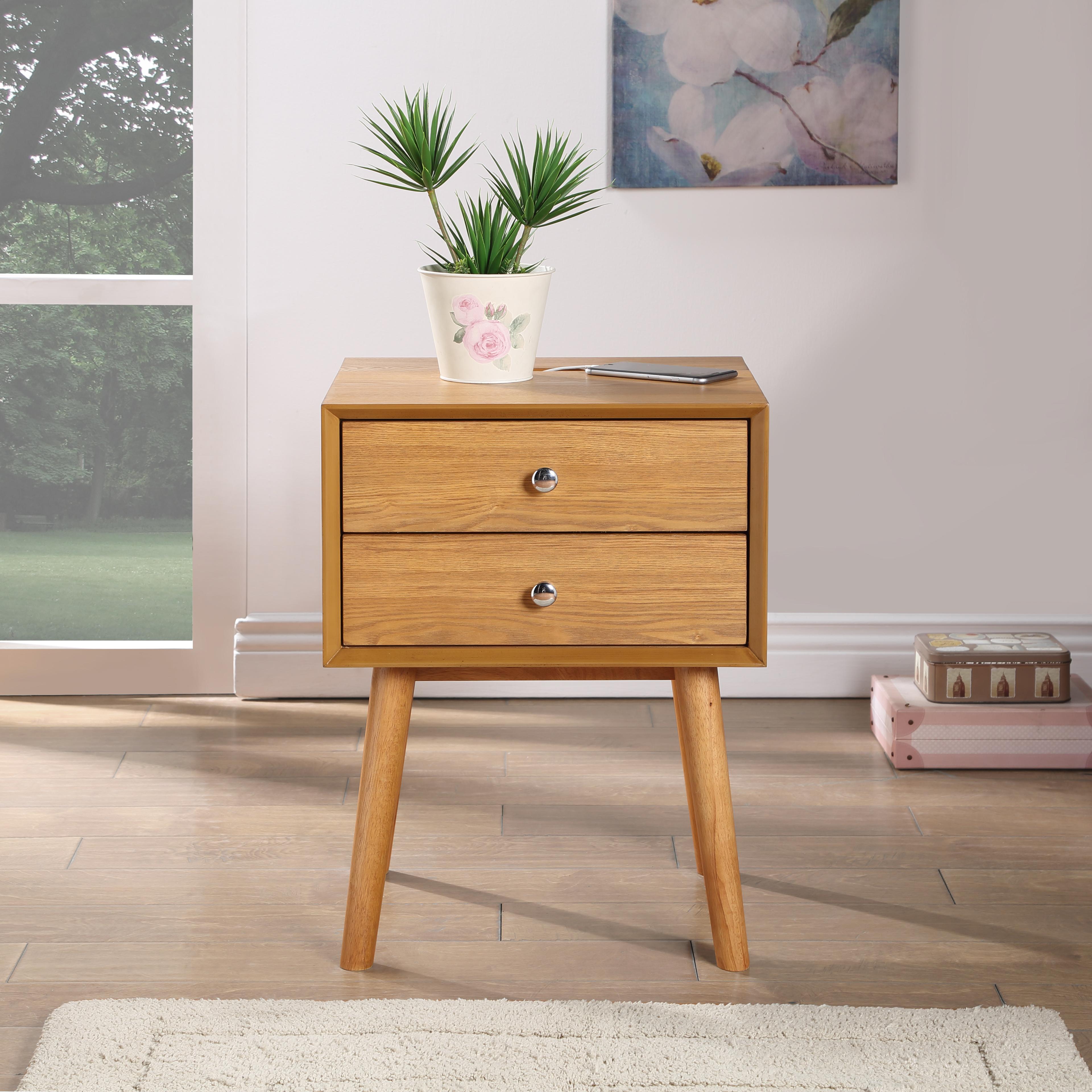 Meridian Teddy Natural Night Stand