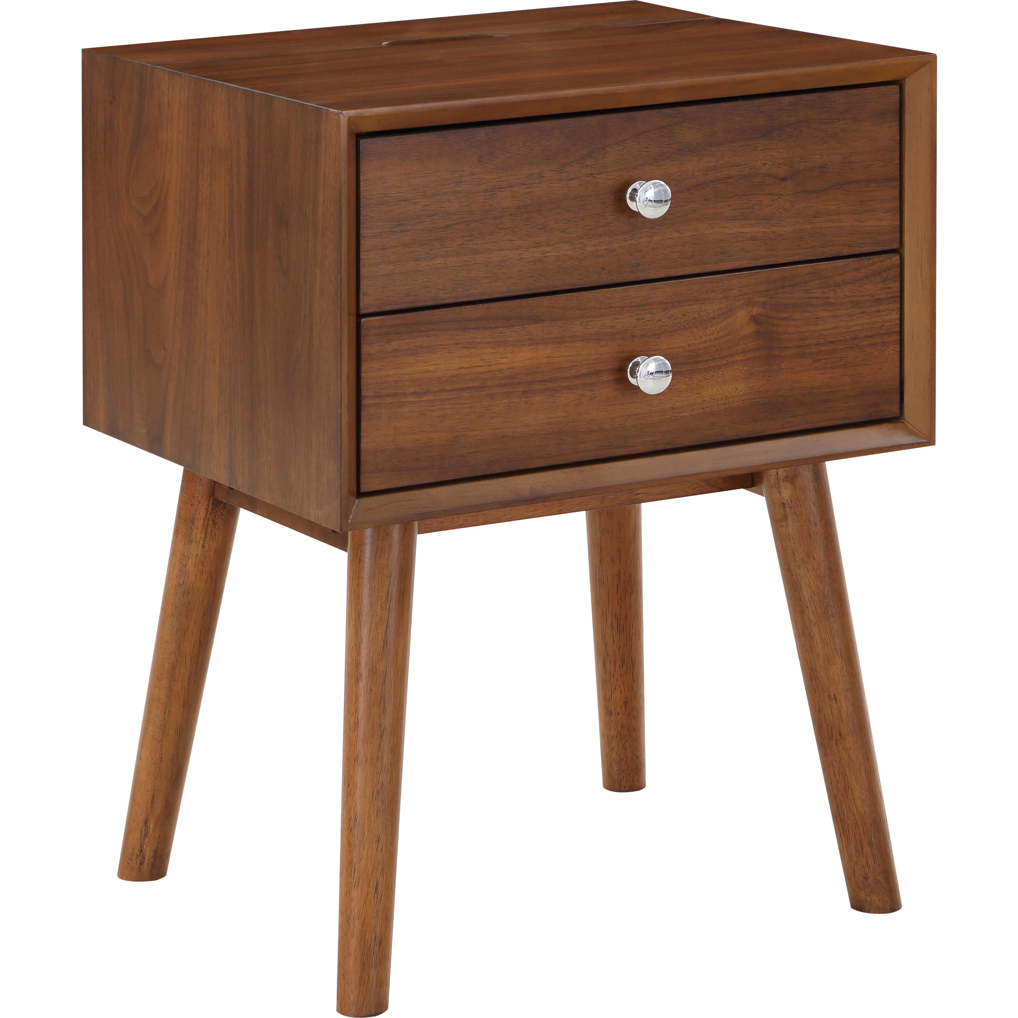 Meridian Teddy Walnut Night Stand