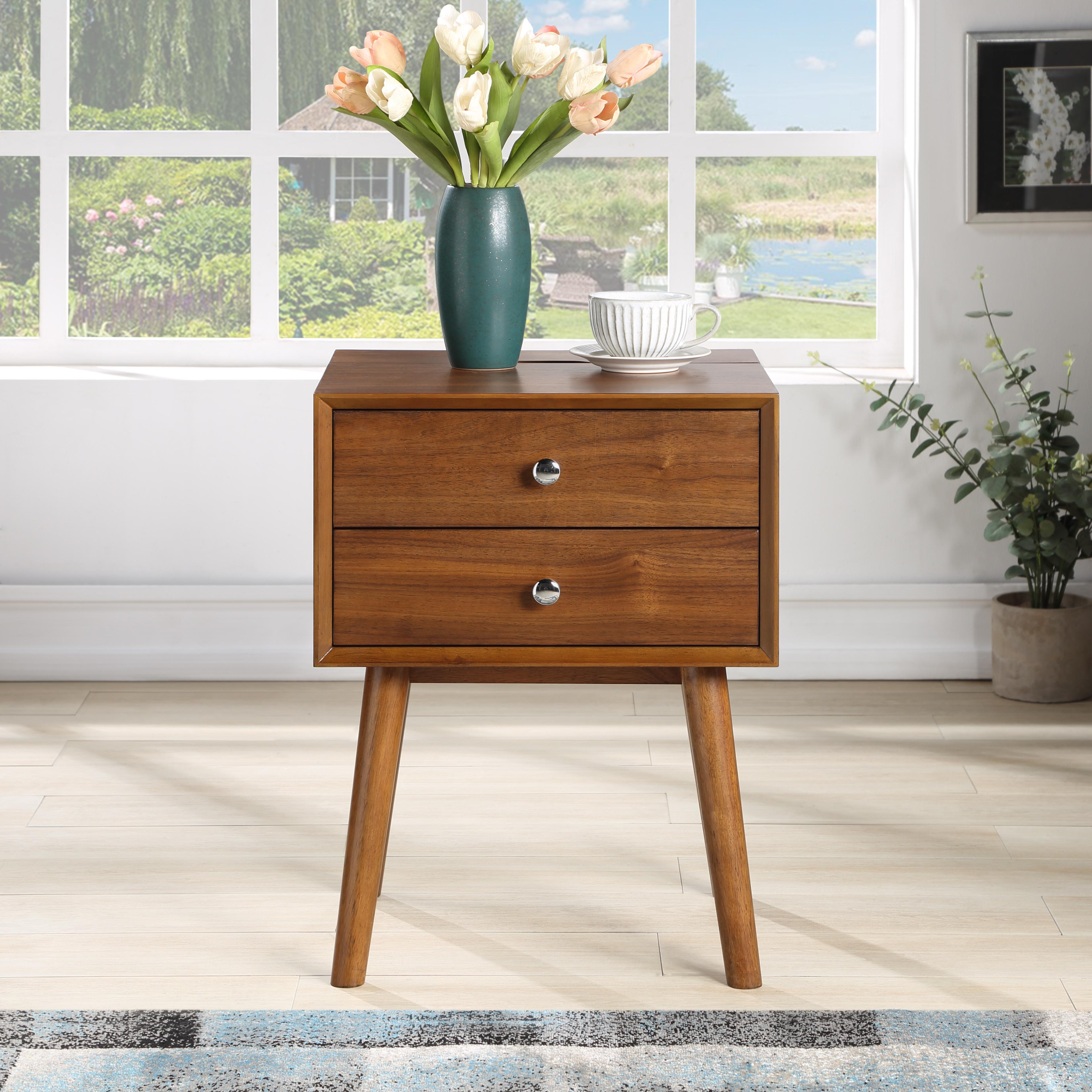 Meridian Teddy Walnut Night Stand