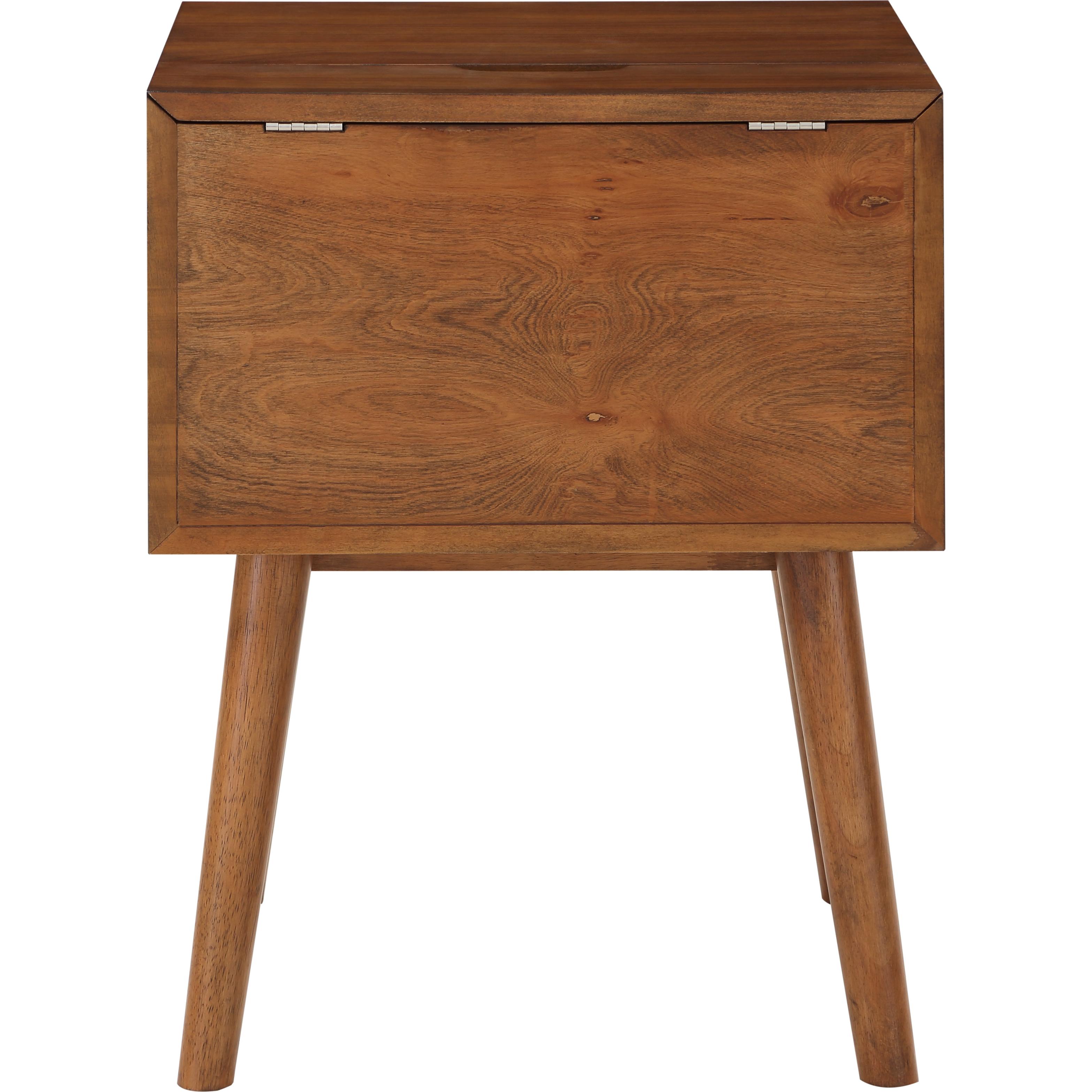 Meridian Teddy Walnut Night Stand