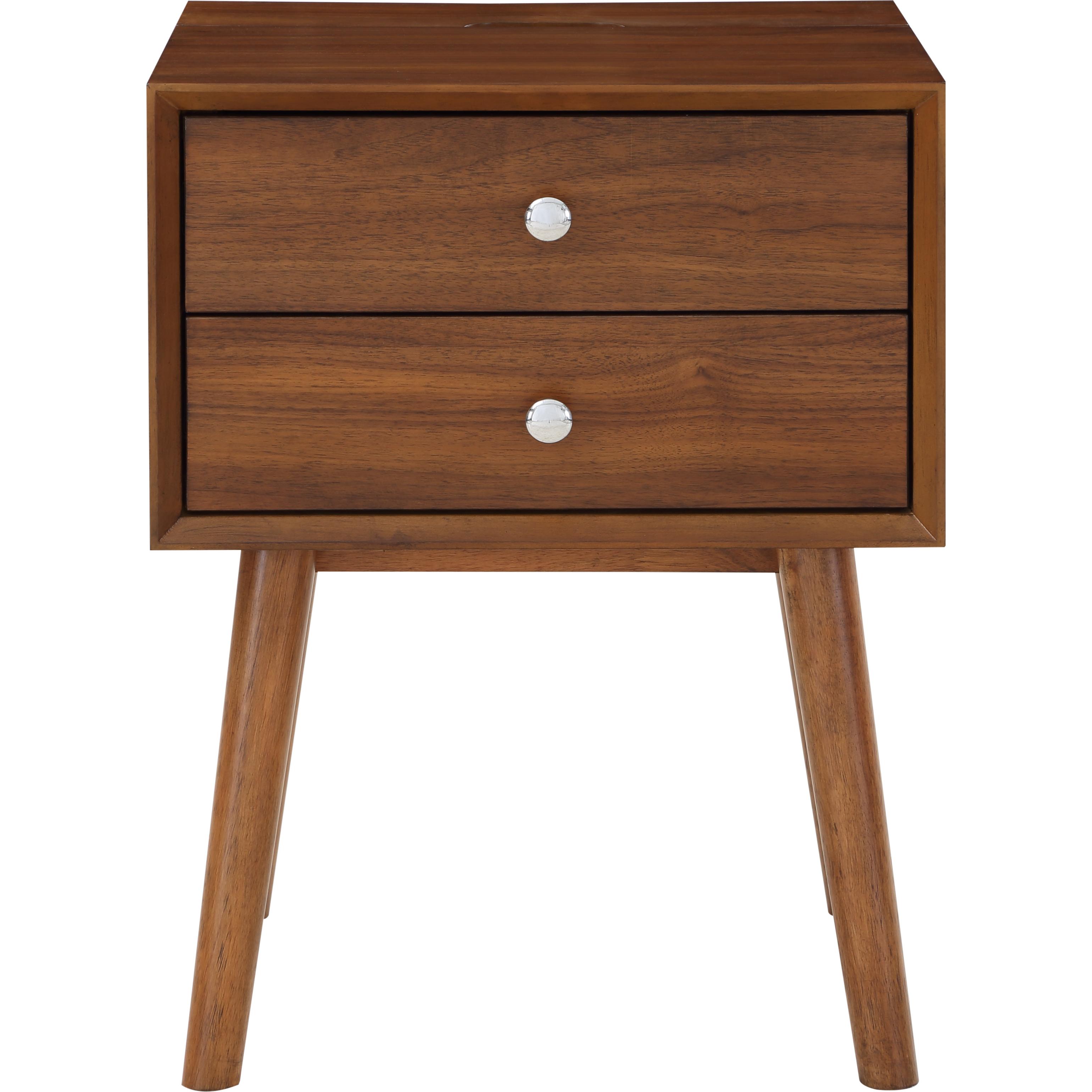 Meridian Teddy Walnut Night Stand