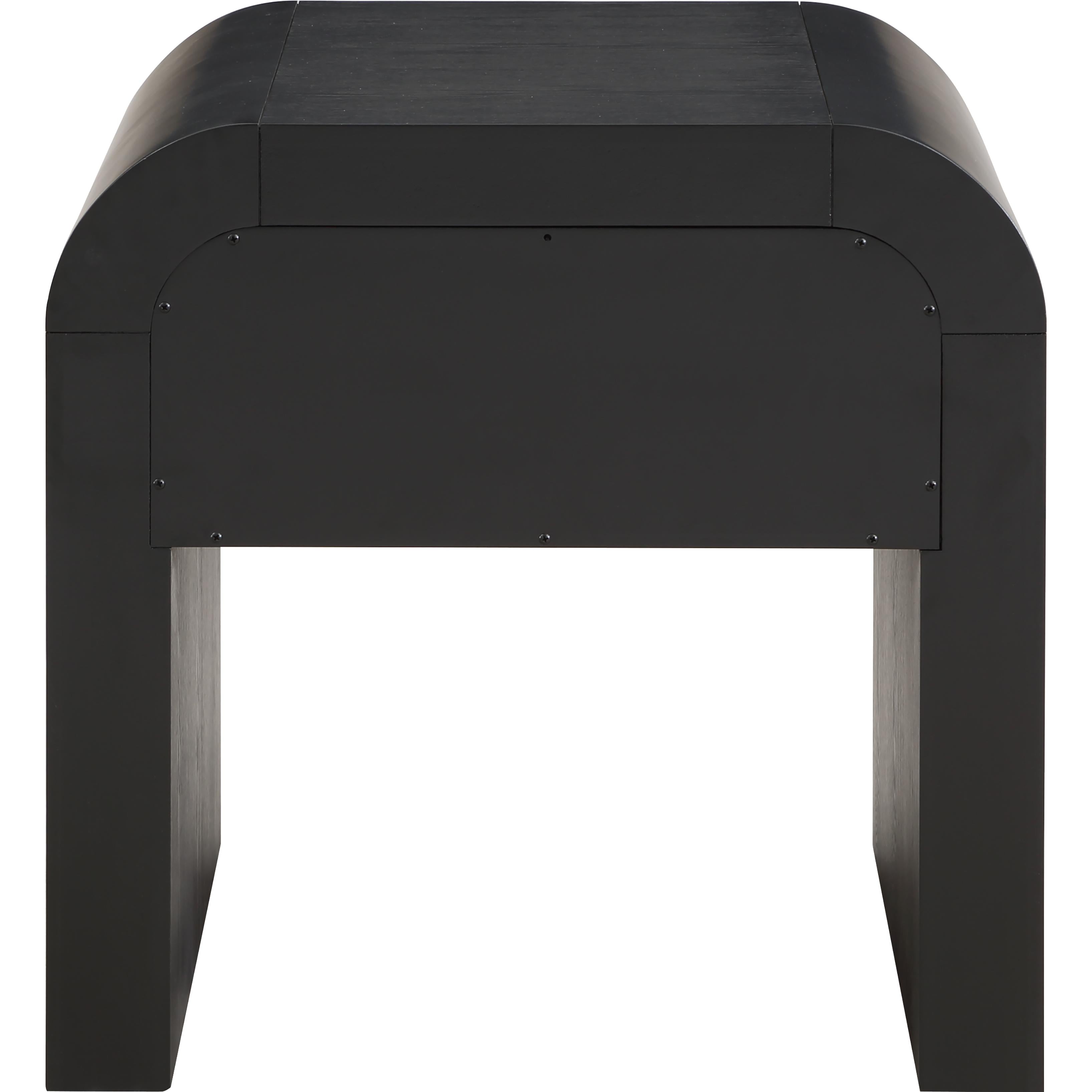 Meridian Artisto Black End Table