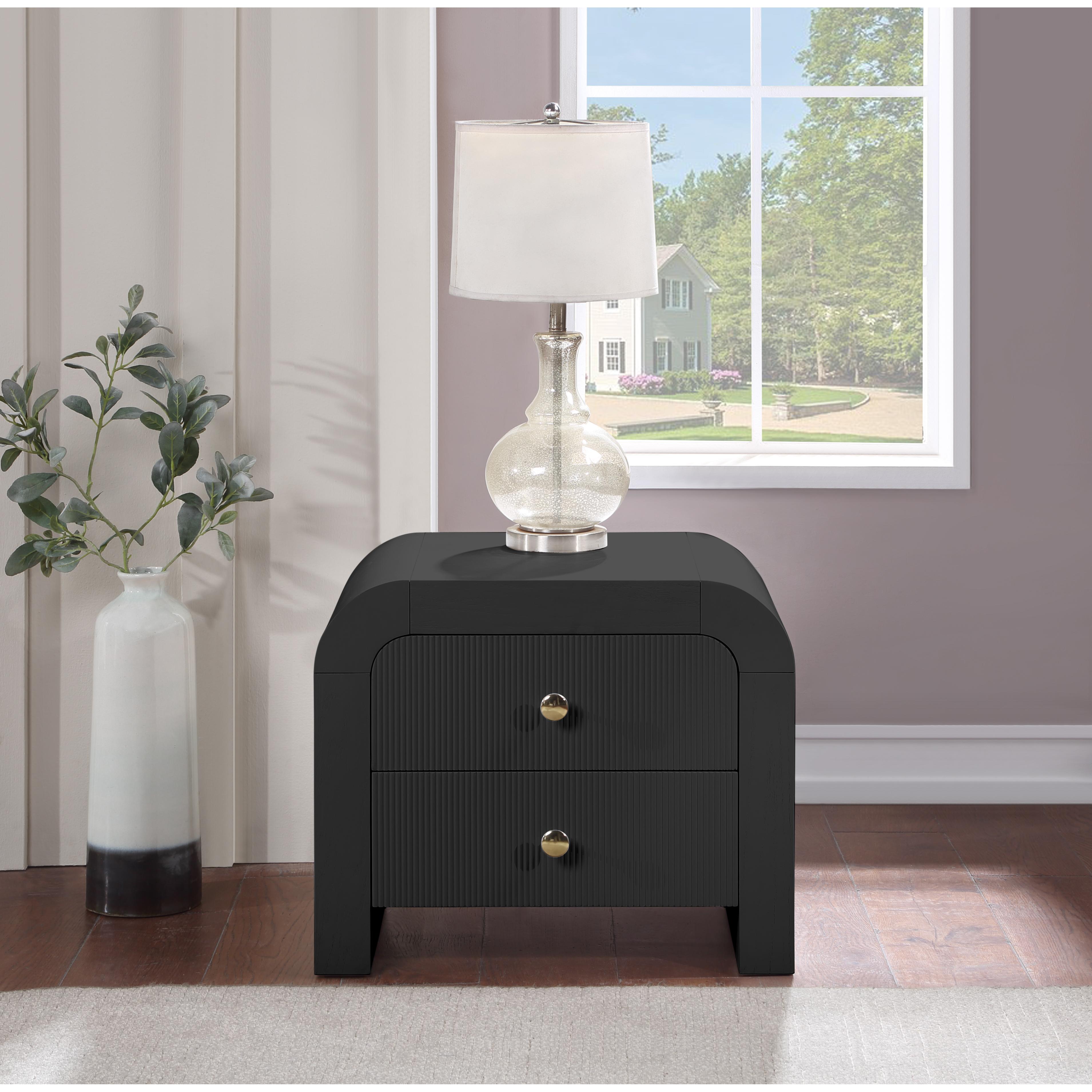 Meridian Artisto Black Night Stand