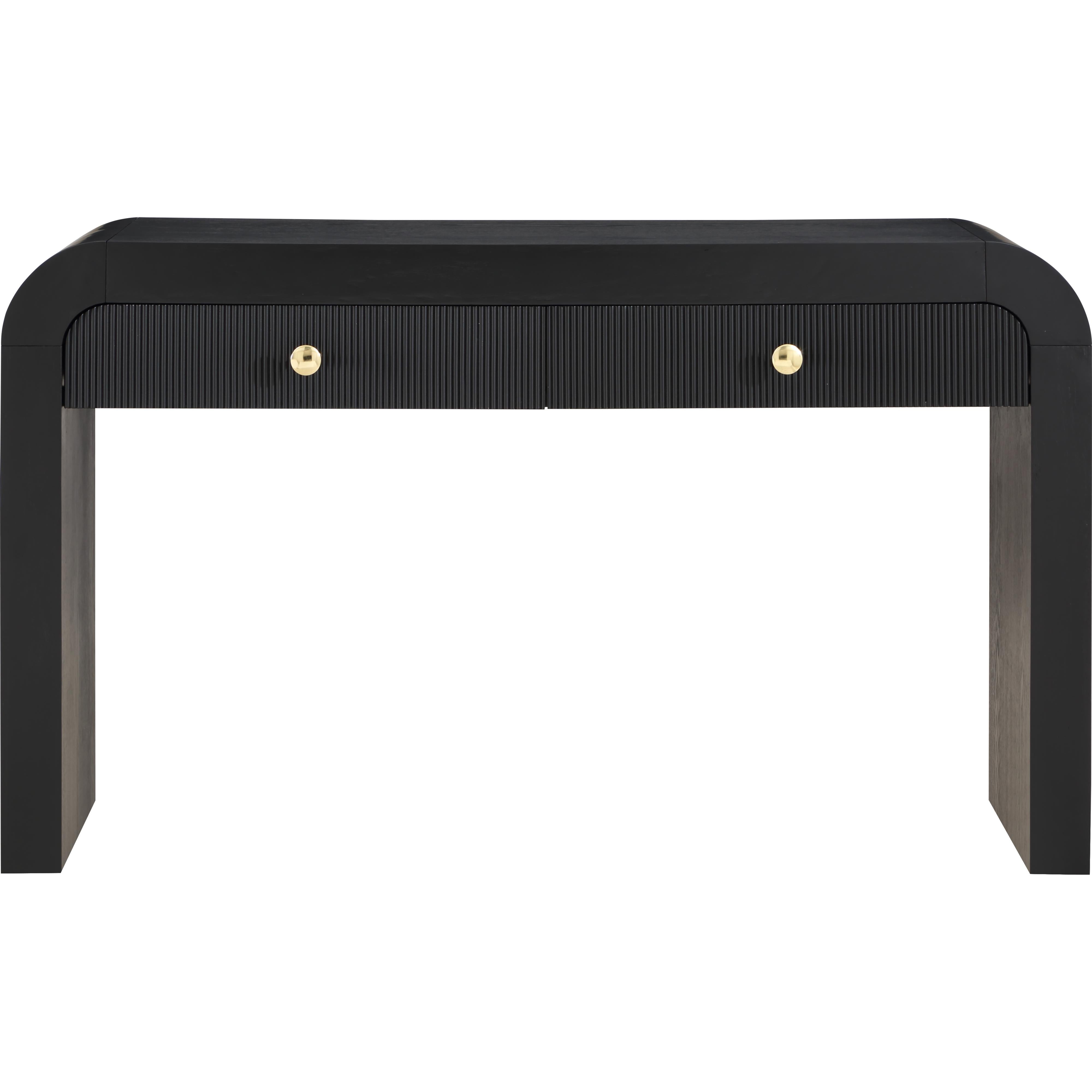 Meridian Artisto Black Console Table