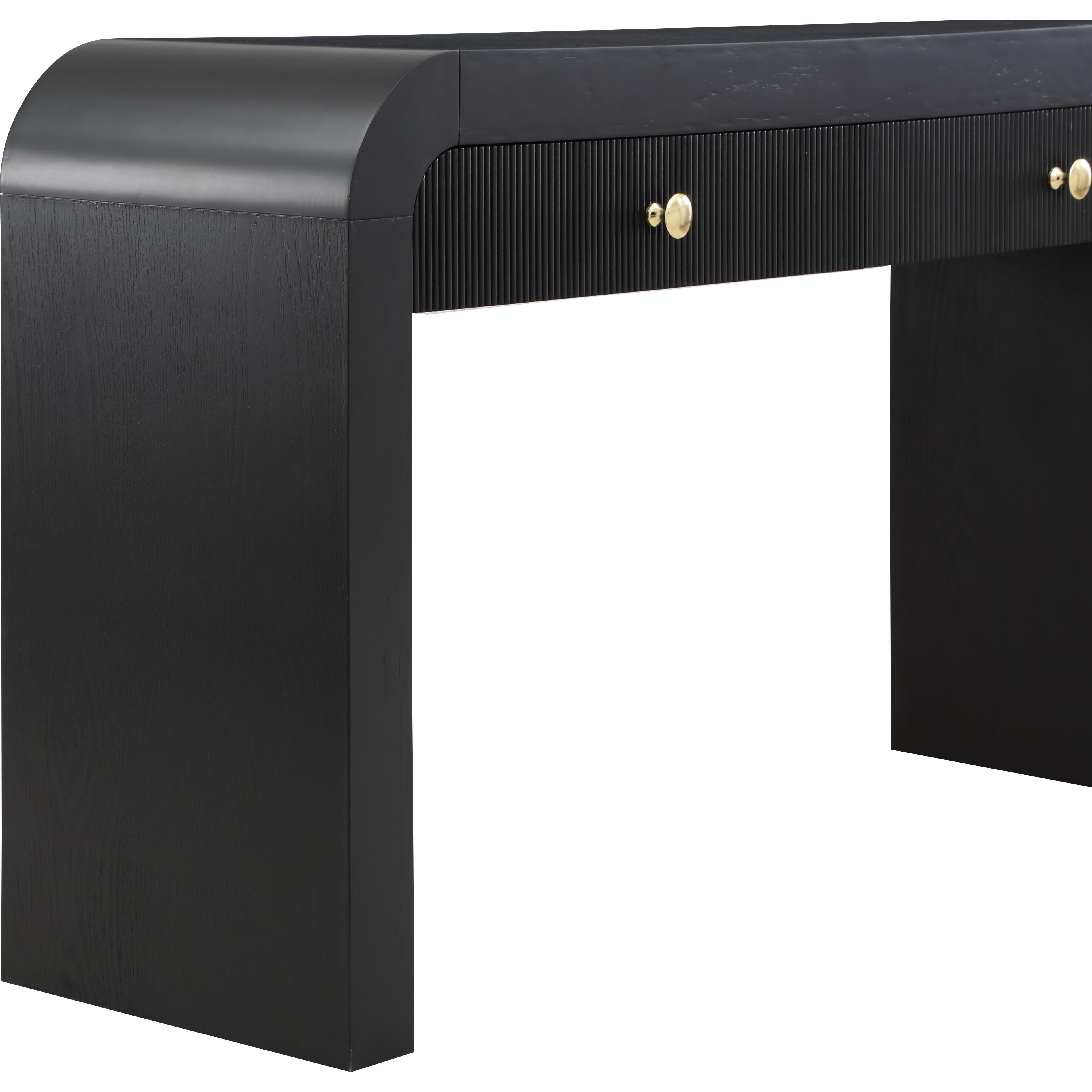 Meridian Artisto Black Console Table