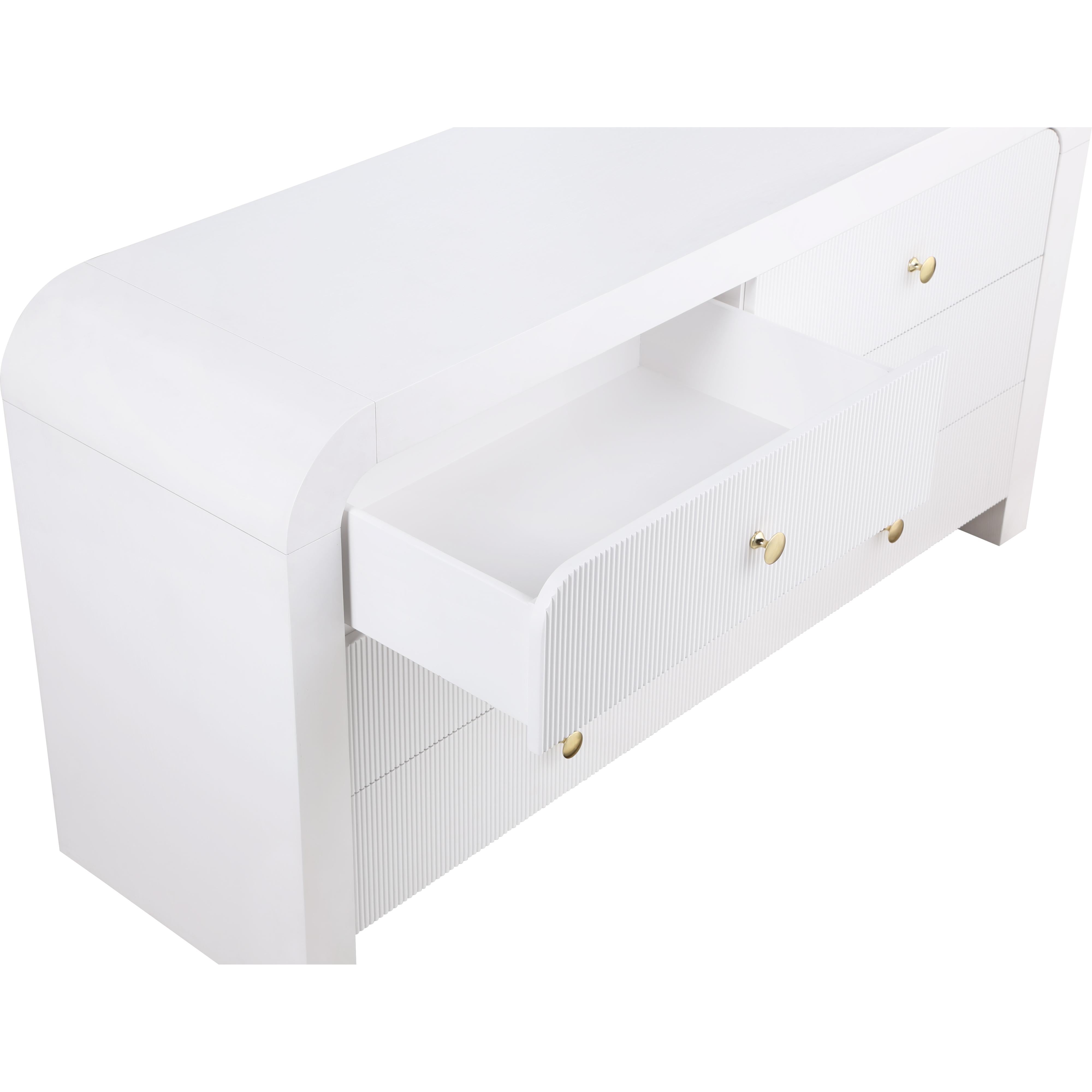 Meridian Artisto White Dresser