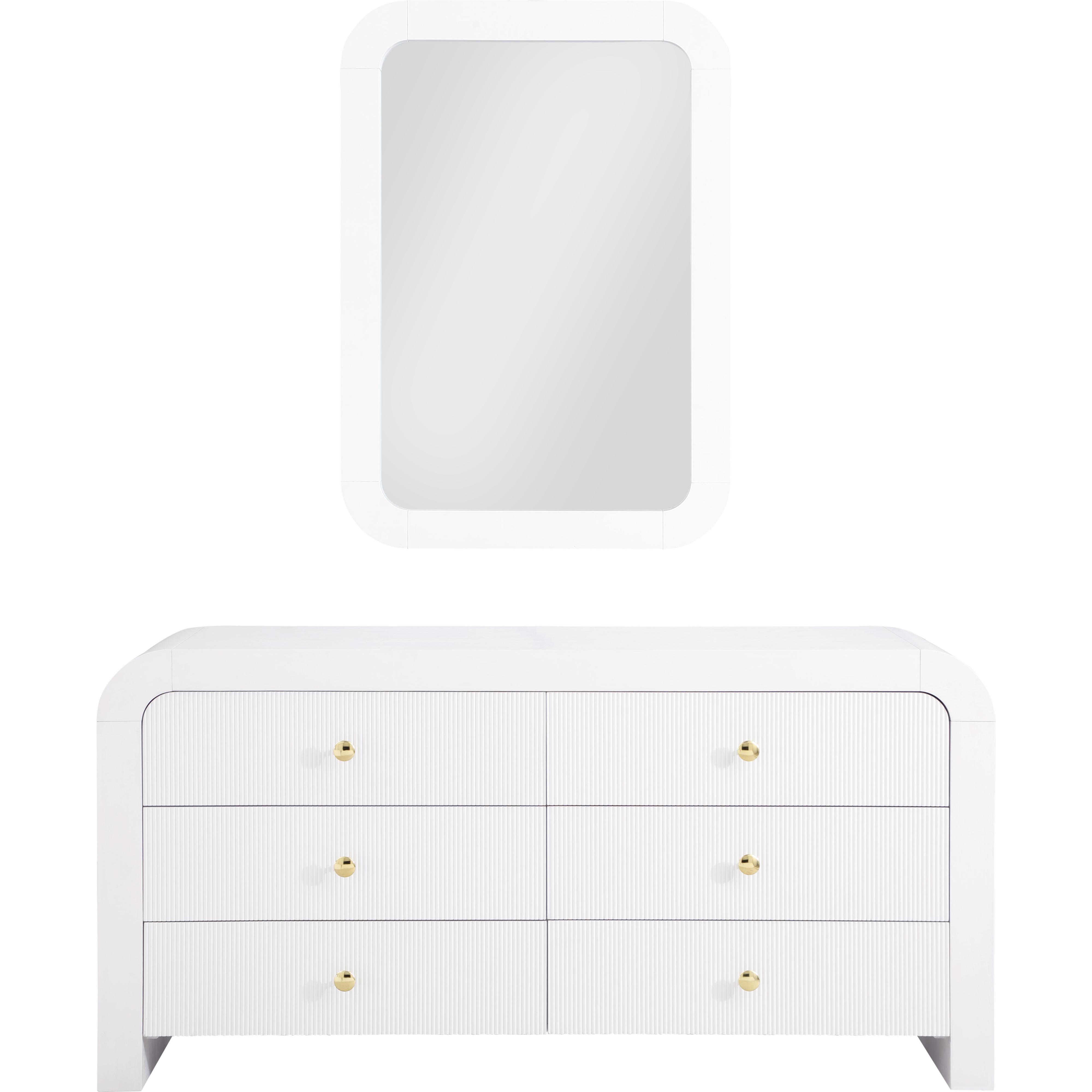 Meridian Artisto White Mirror