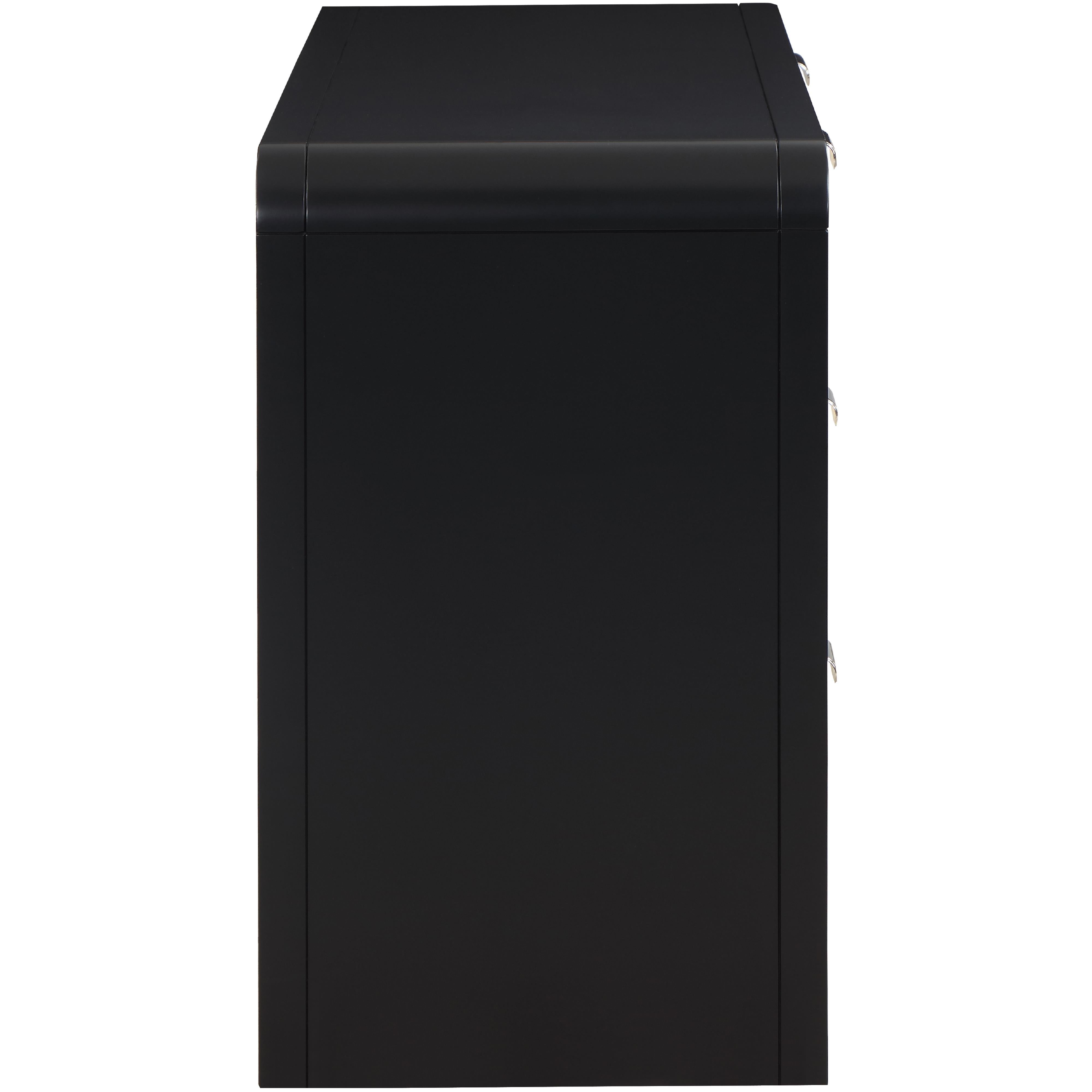 Meridian Sage Black Dresser