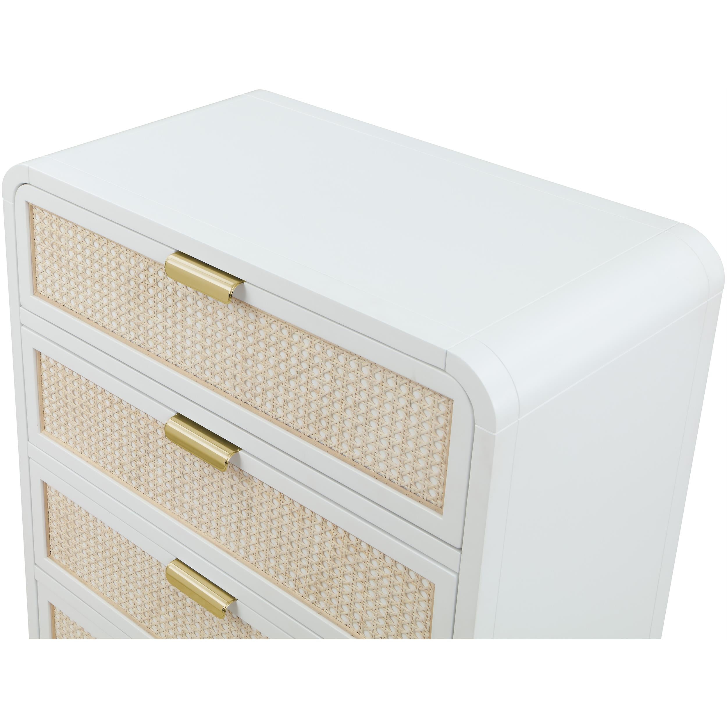 Meridian Sage White Chest