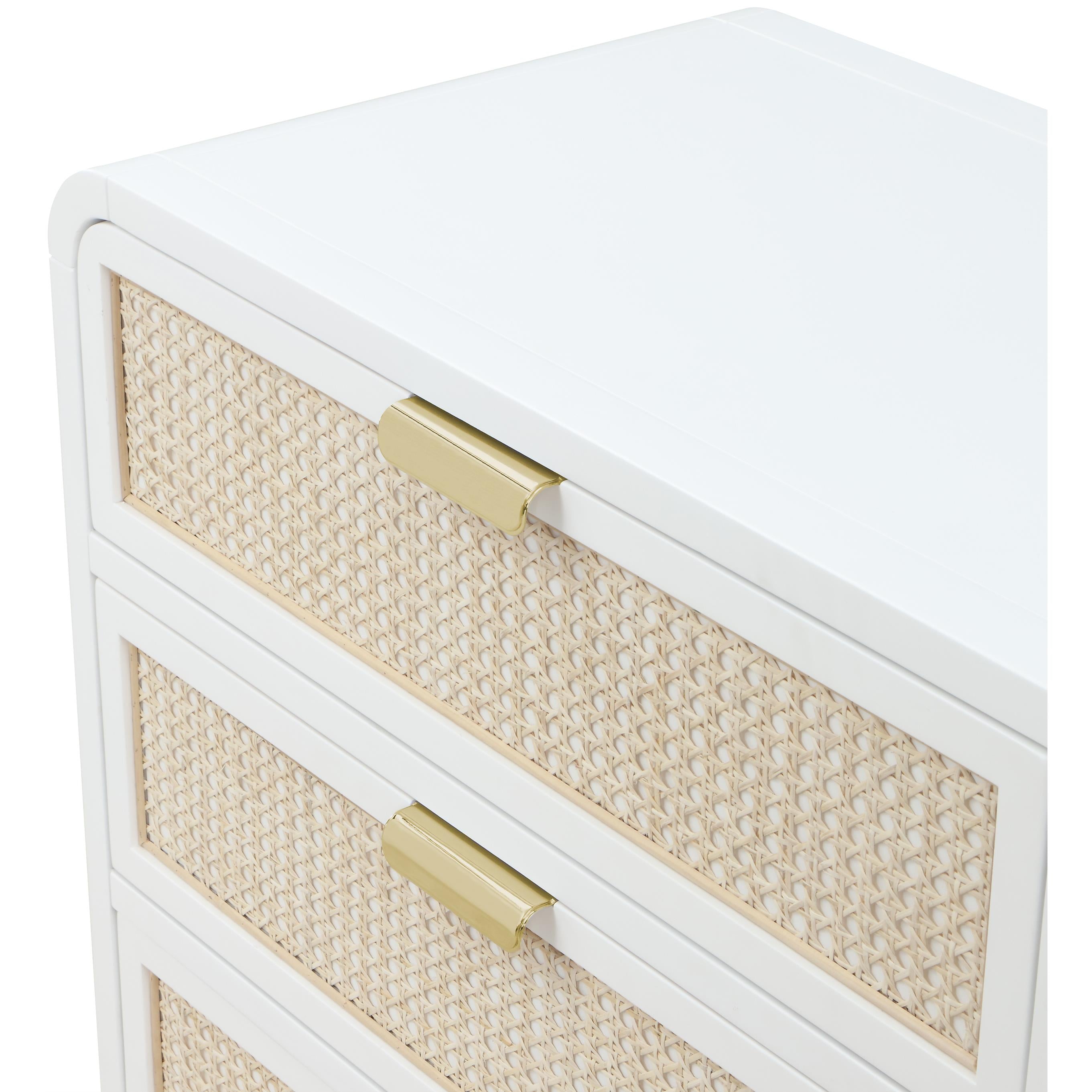 Meridian Sage White Dresser