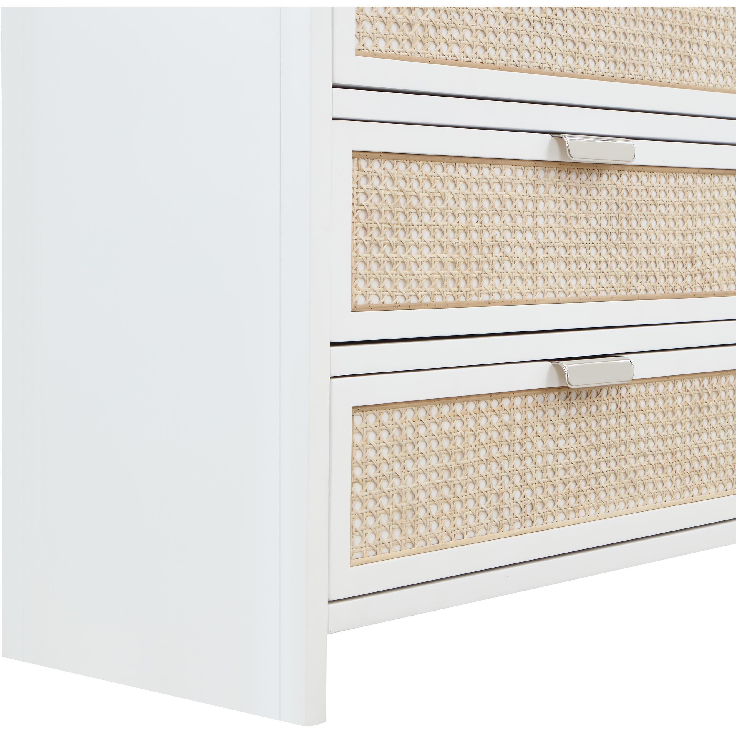 Meridian Sage White Dresser