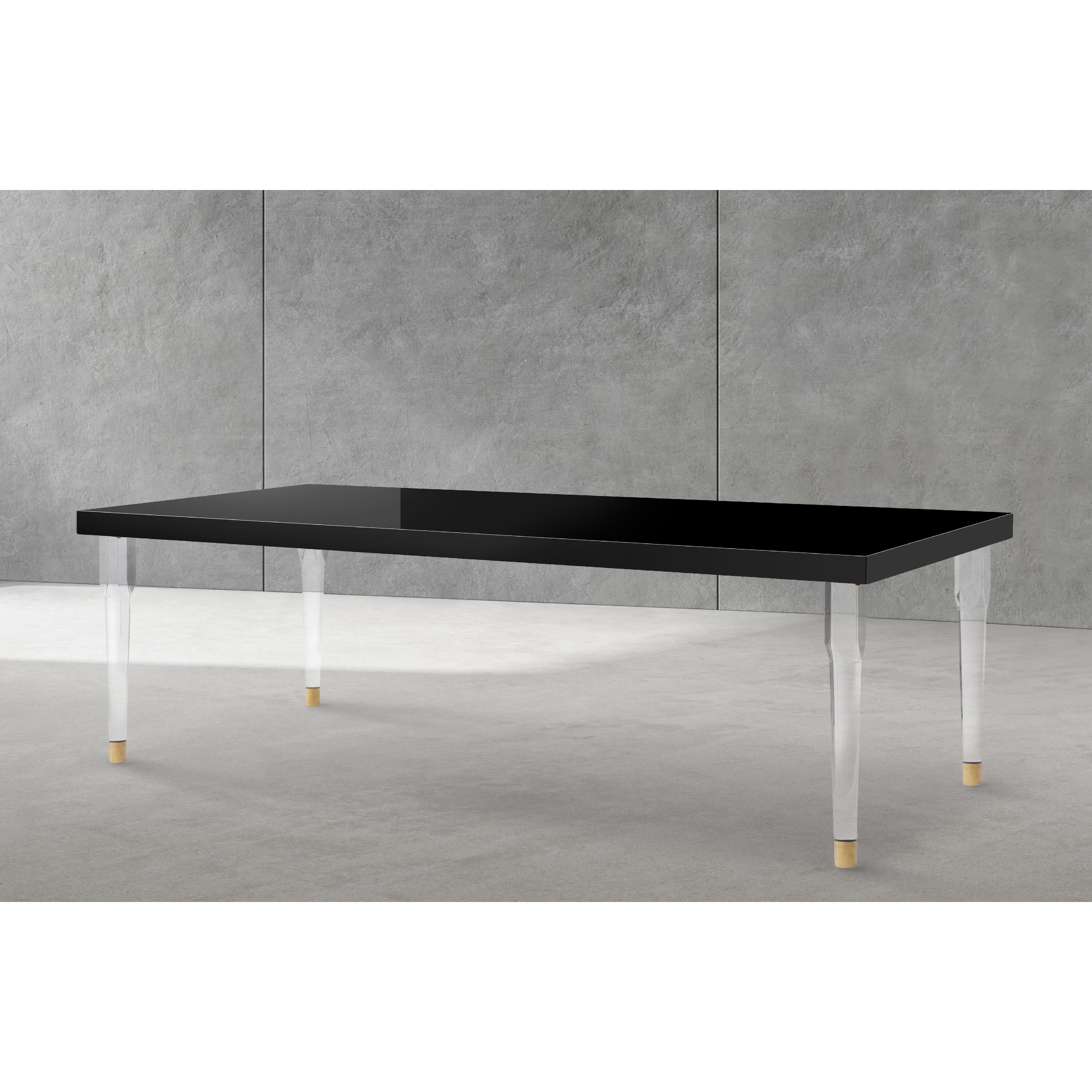 Meridian Bethany Black Dining Table