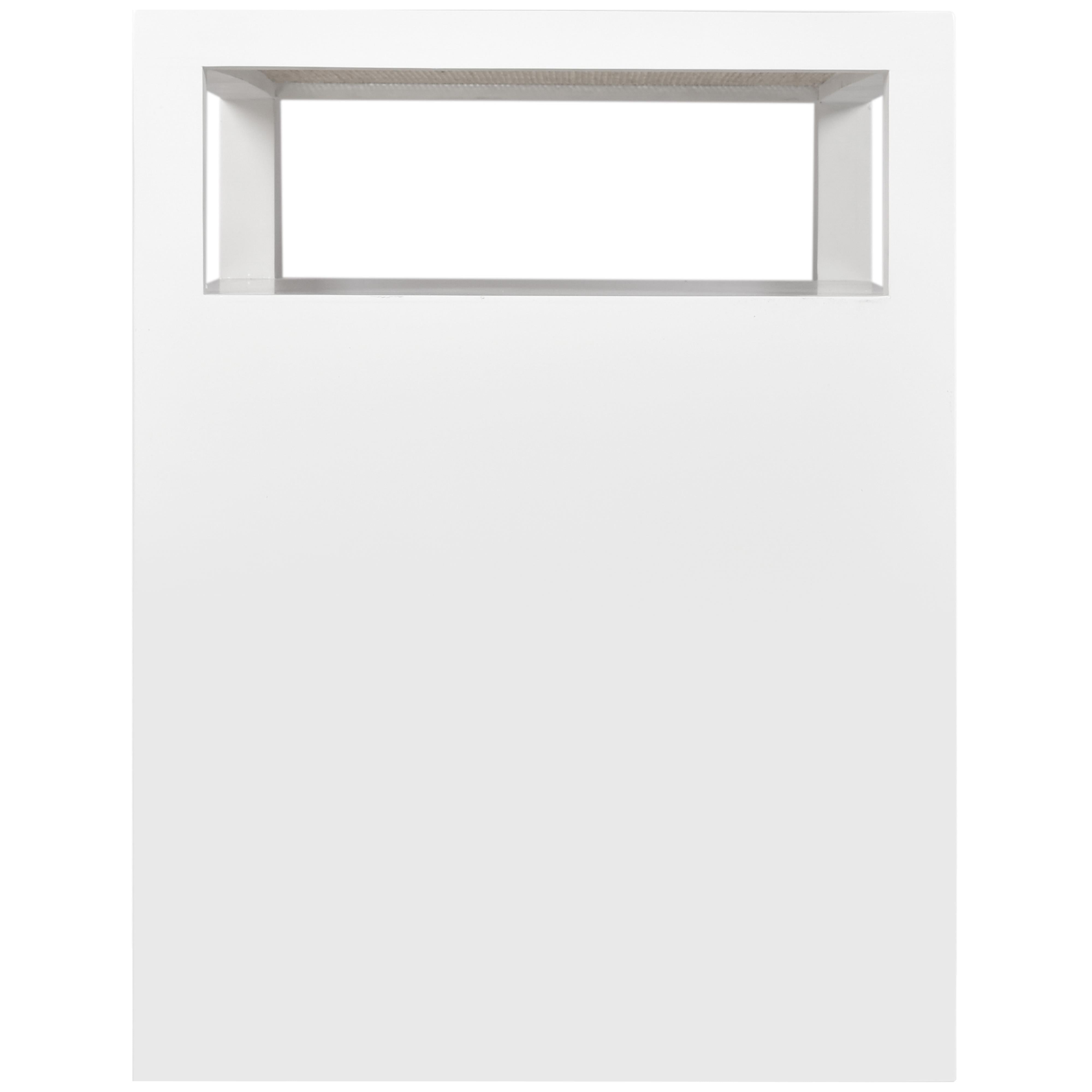 Meridian Cambria White Night Stand