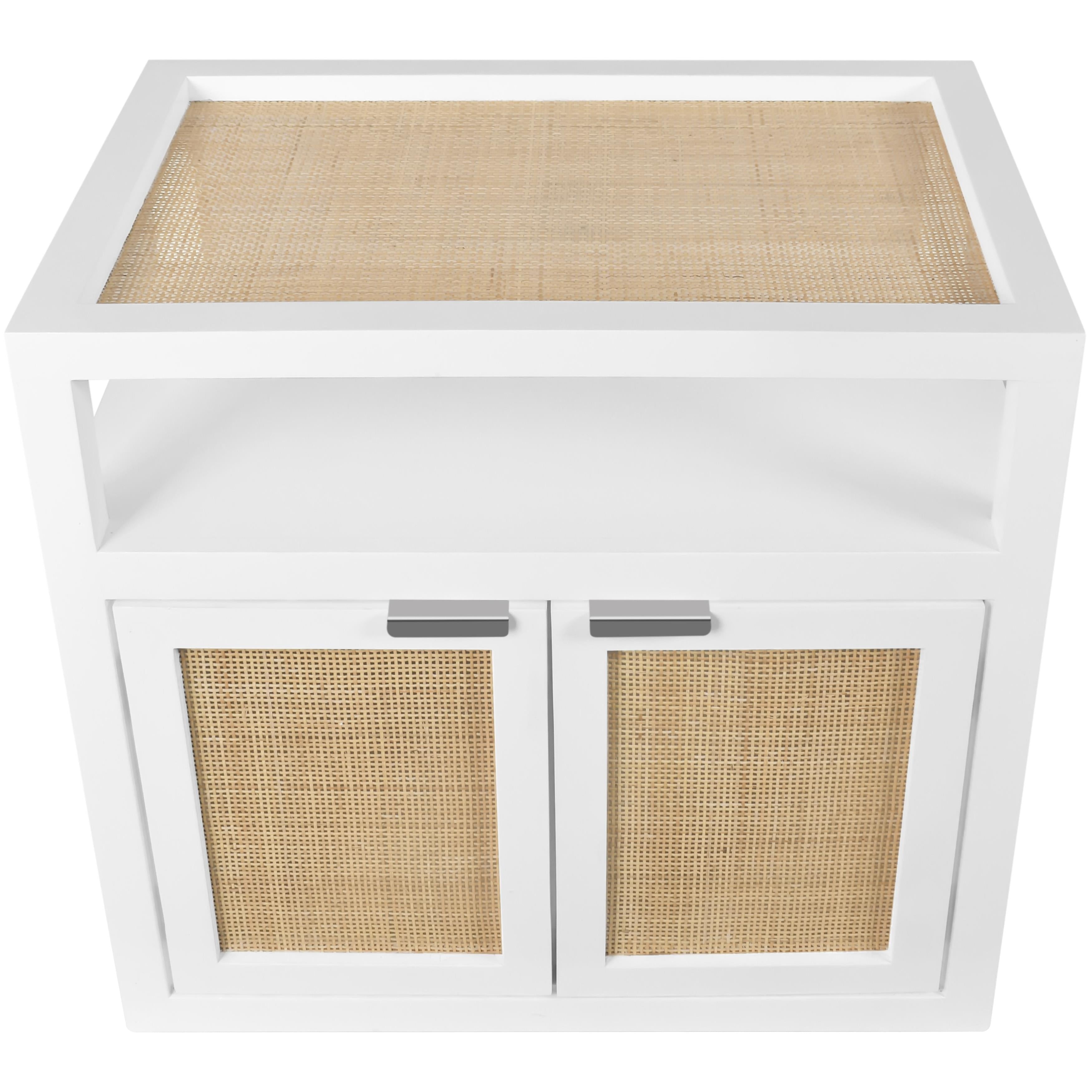 Meridian Cambria White Night Stand