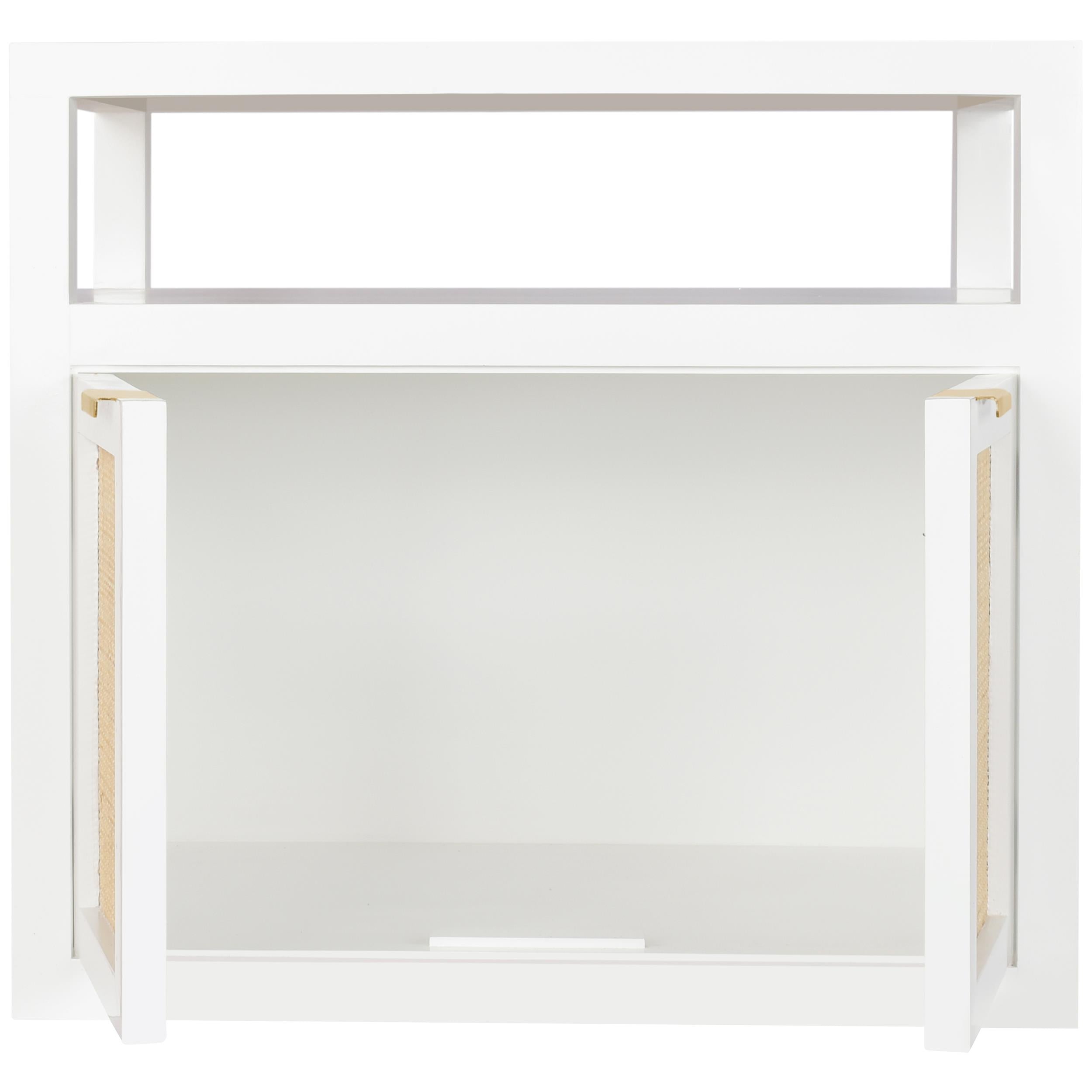 Meridian Cambria White Night Stand