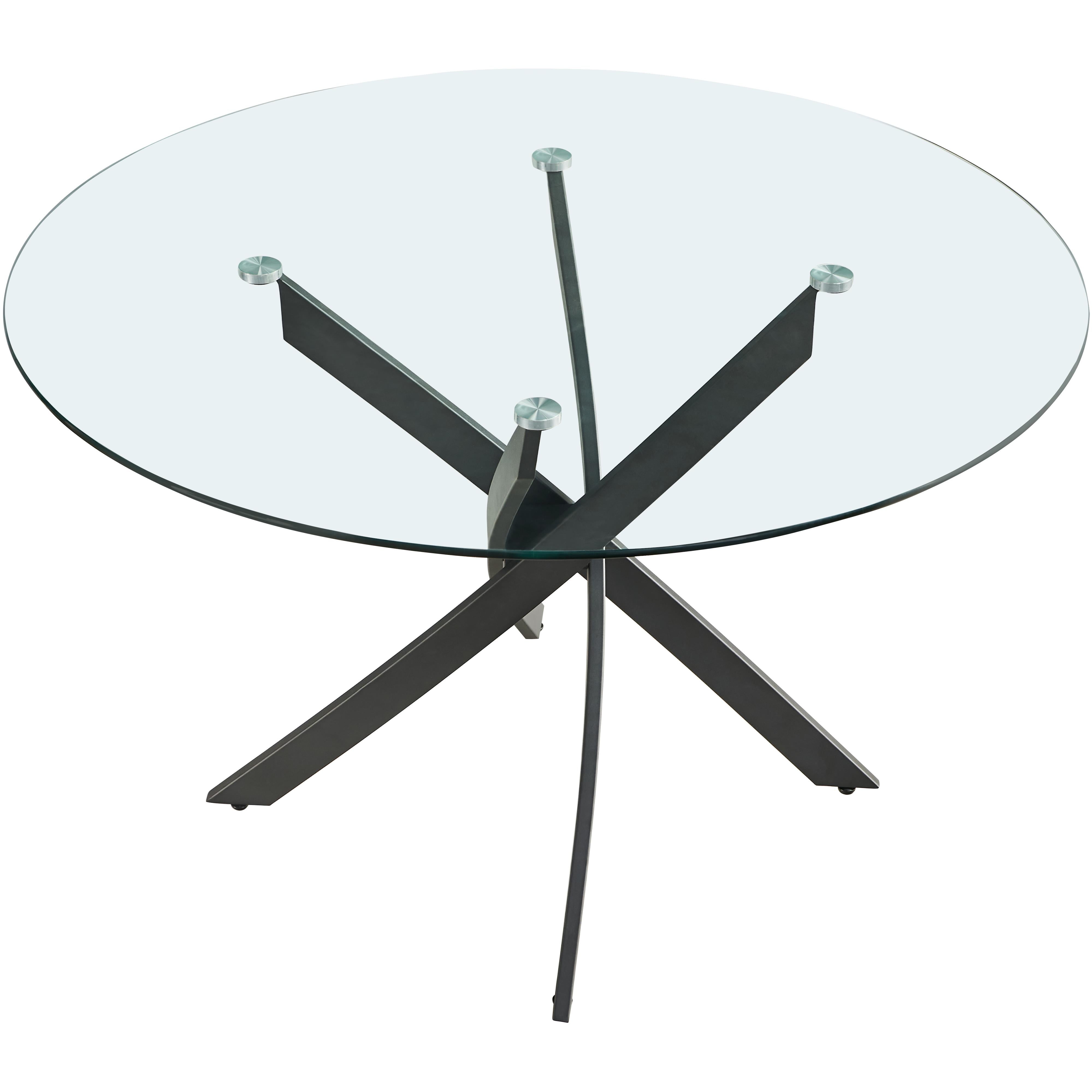 Meridian Xander Matte Black Dining Table