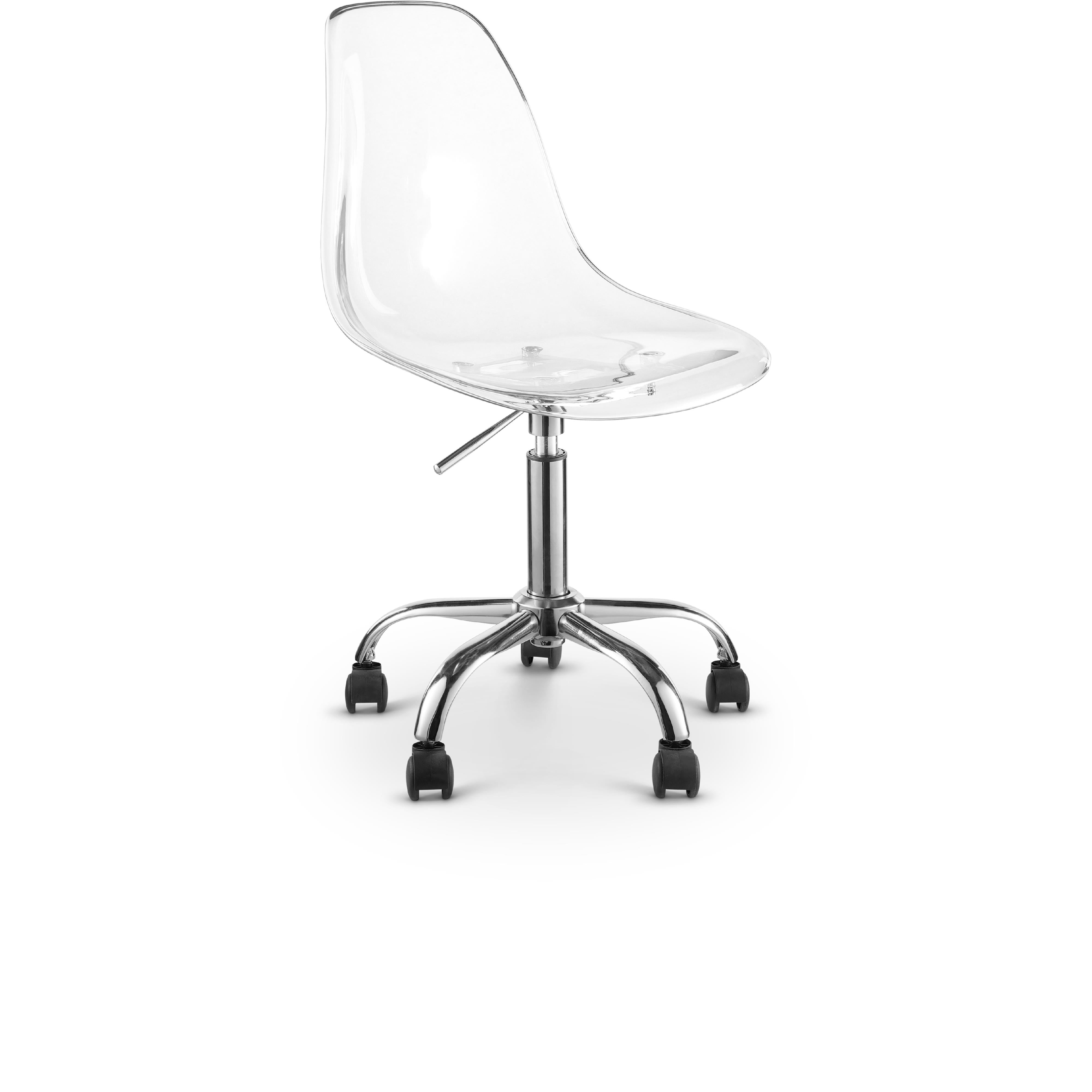 Meridian Clarion Chrome Office Chair