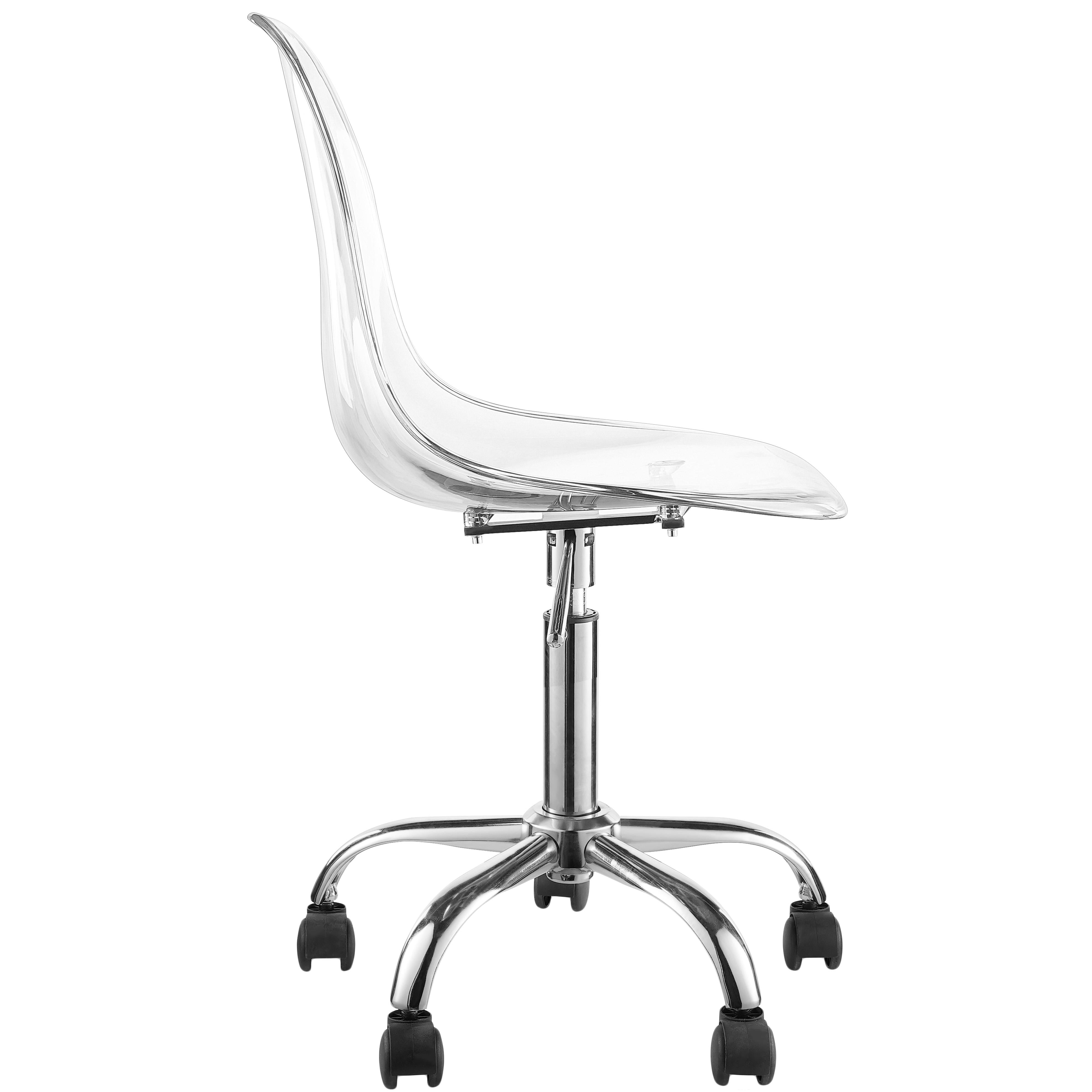 Meridian Clarion Chrome Office Chair