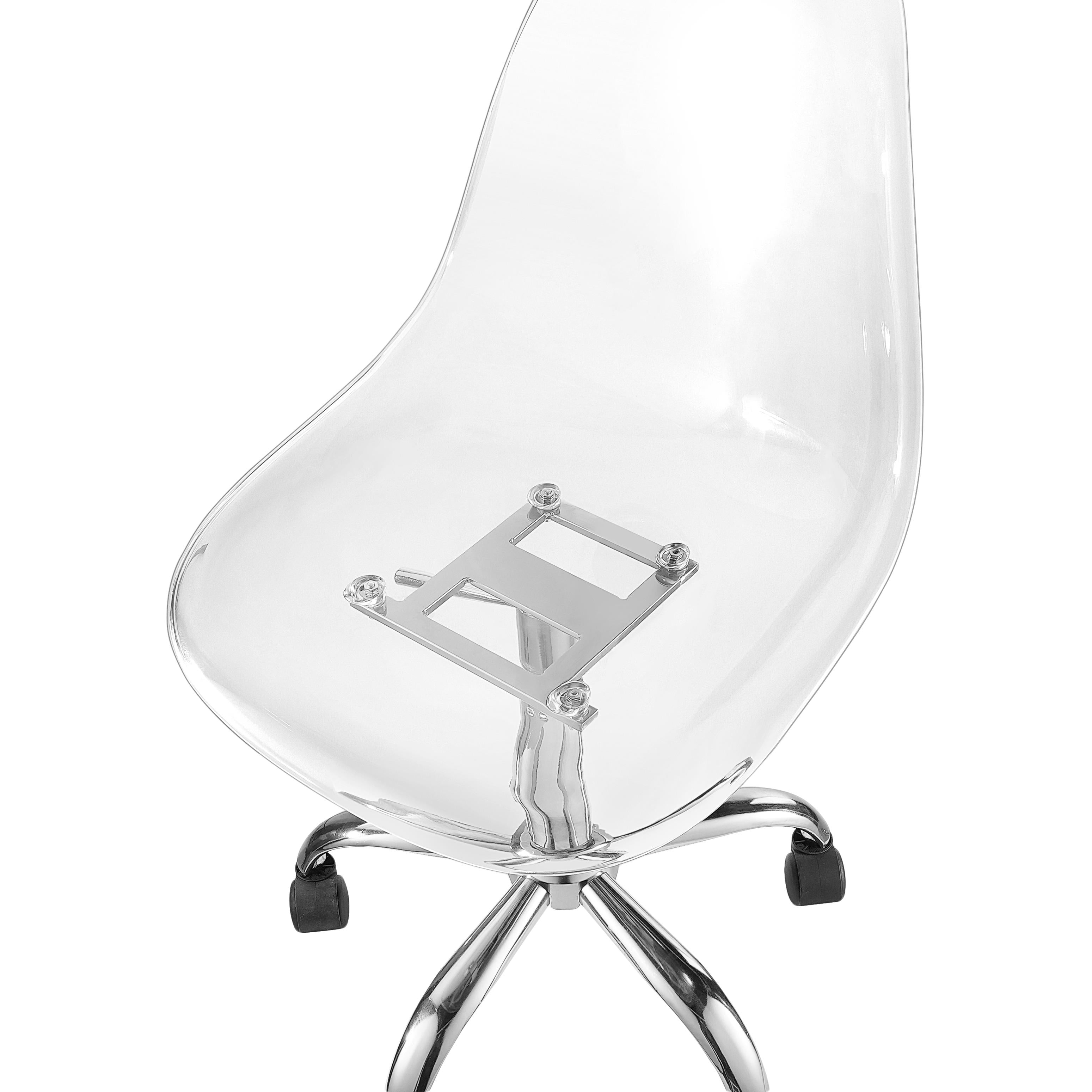 Meridian Clarion Chrome Office Chair