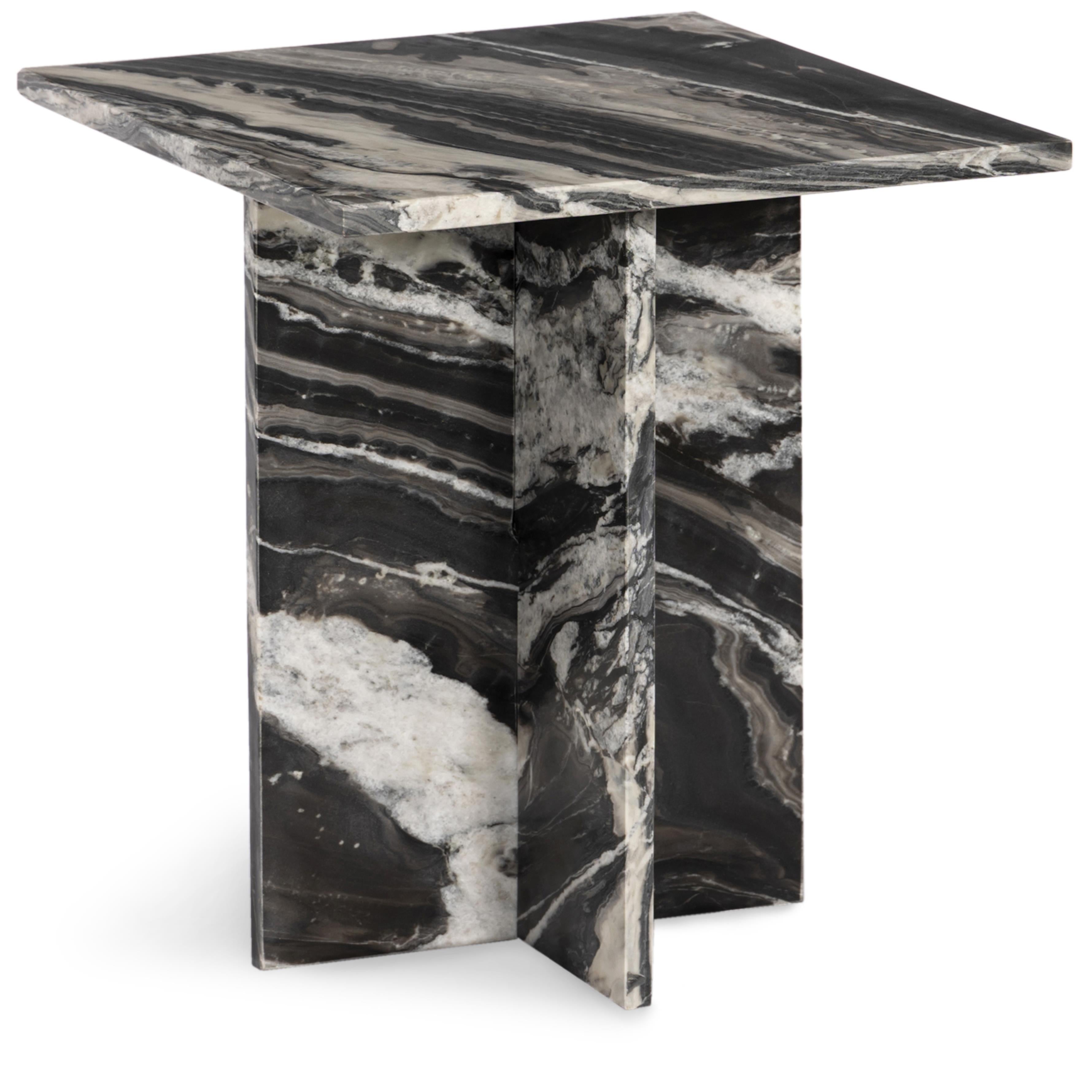 Meridian Verona Black End Table