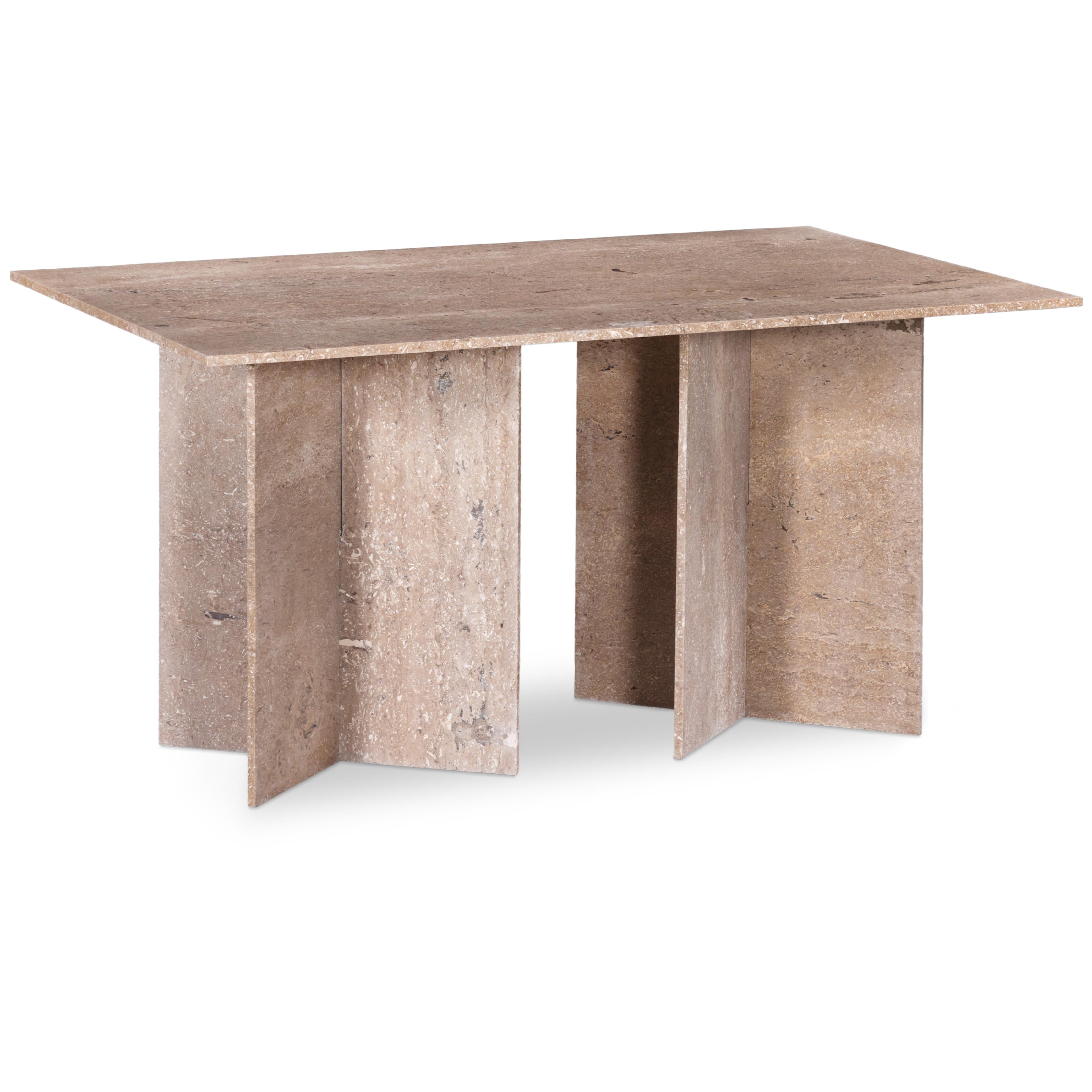 Meridian Verona Beige Dining Table (3 Boxes)