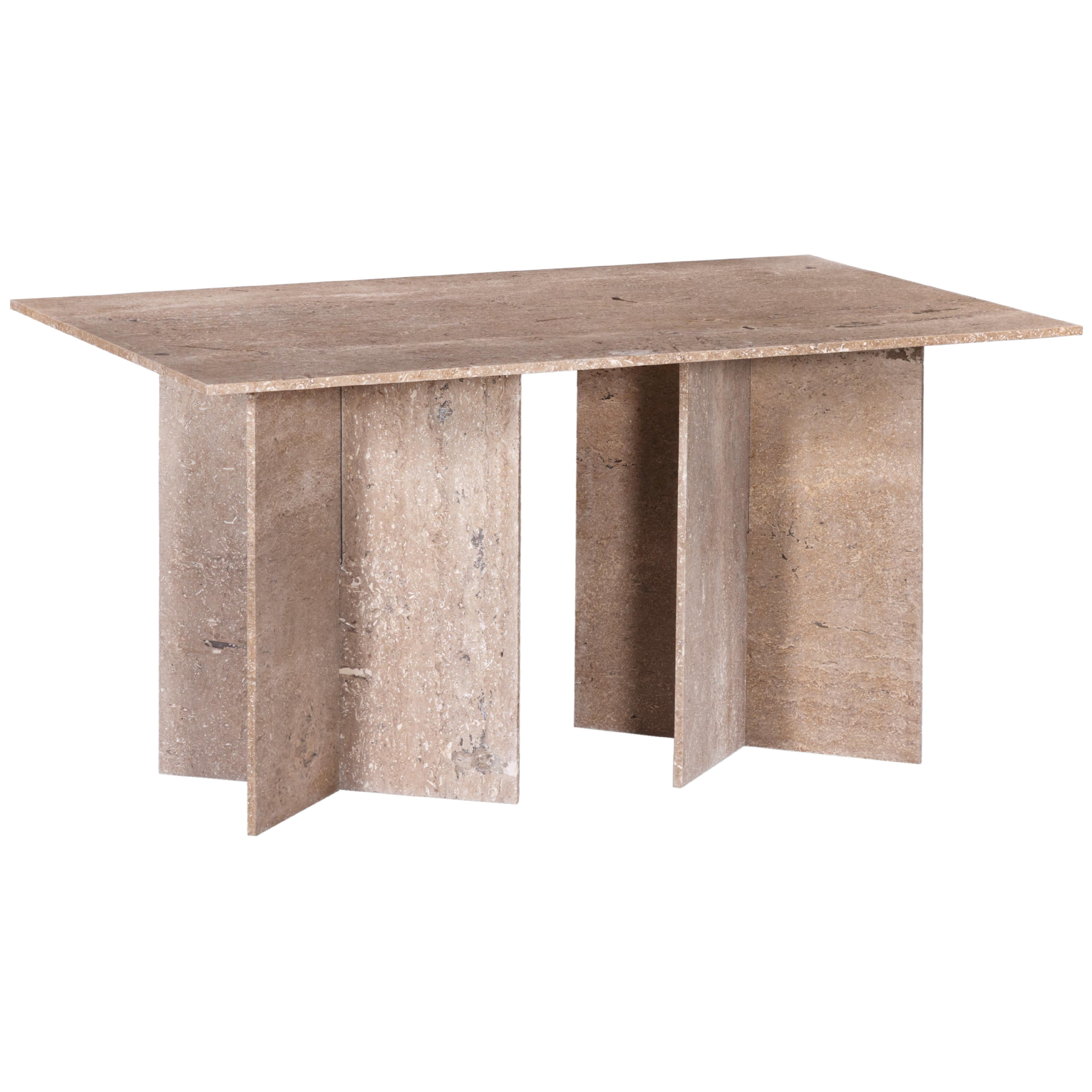 Meridian Verona Beige Dining Table (3 Boxes)