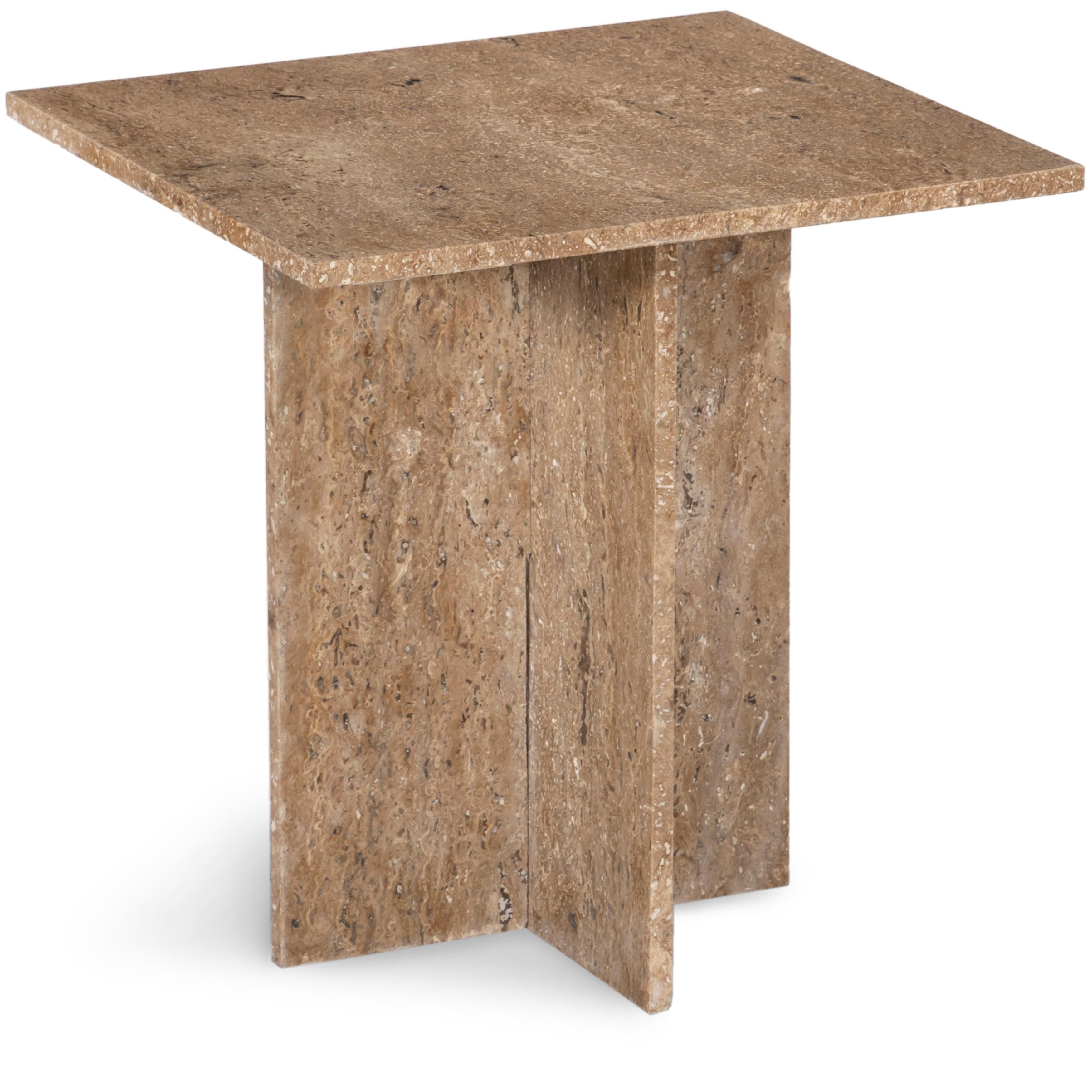 Meridian Verona Beige End Table