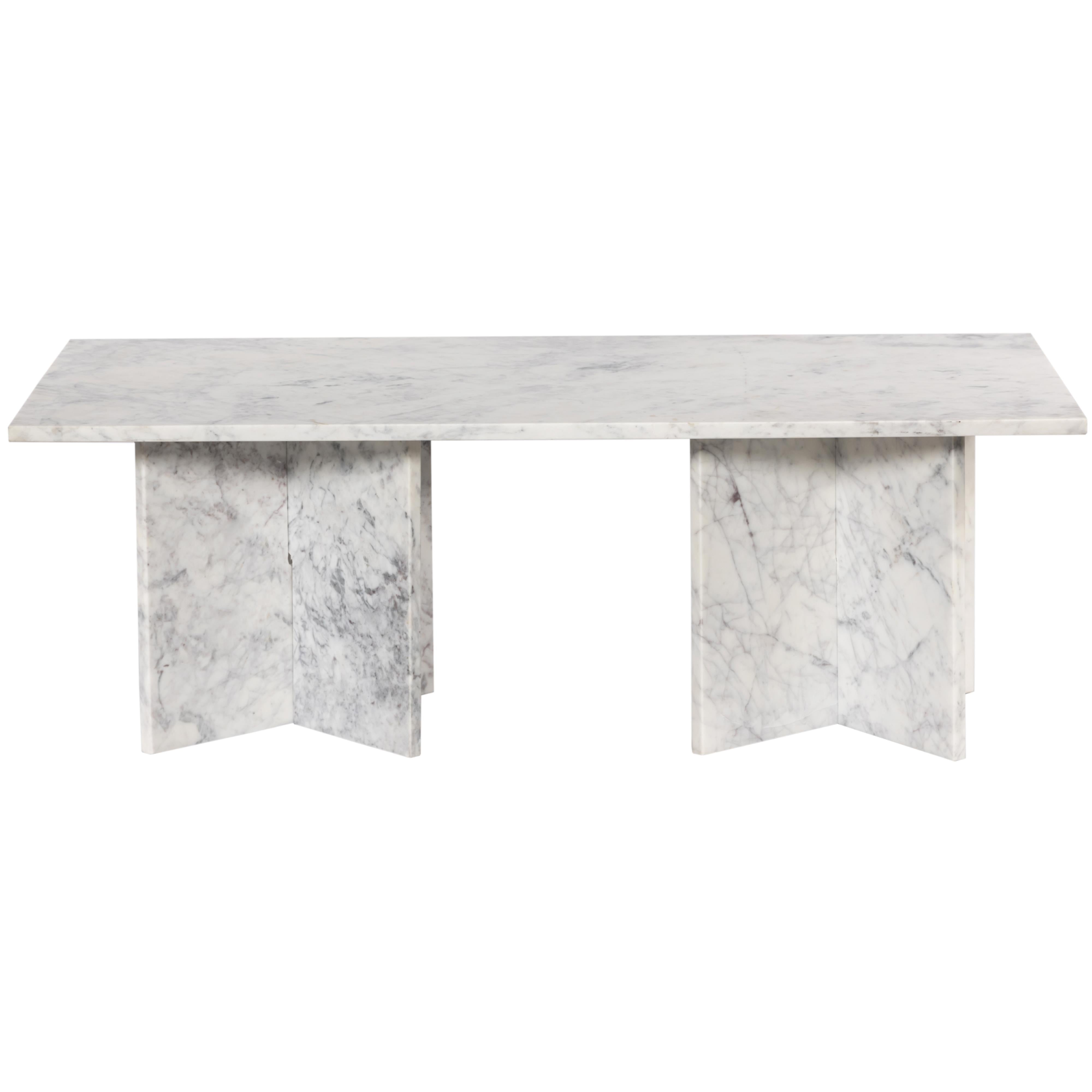 Meridian Verona White Coffee Table