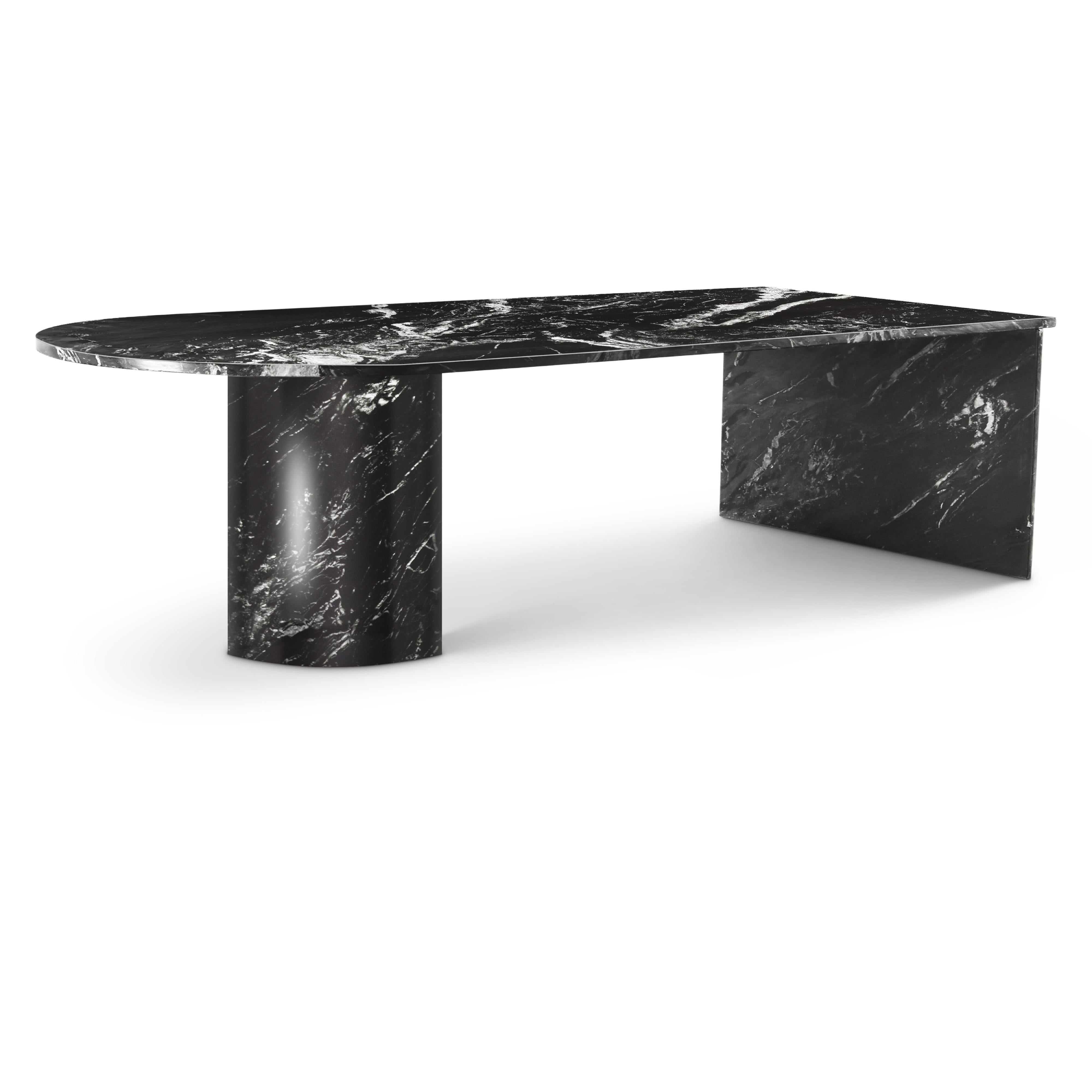 Meridian Salerno Black Coffee Table