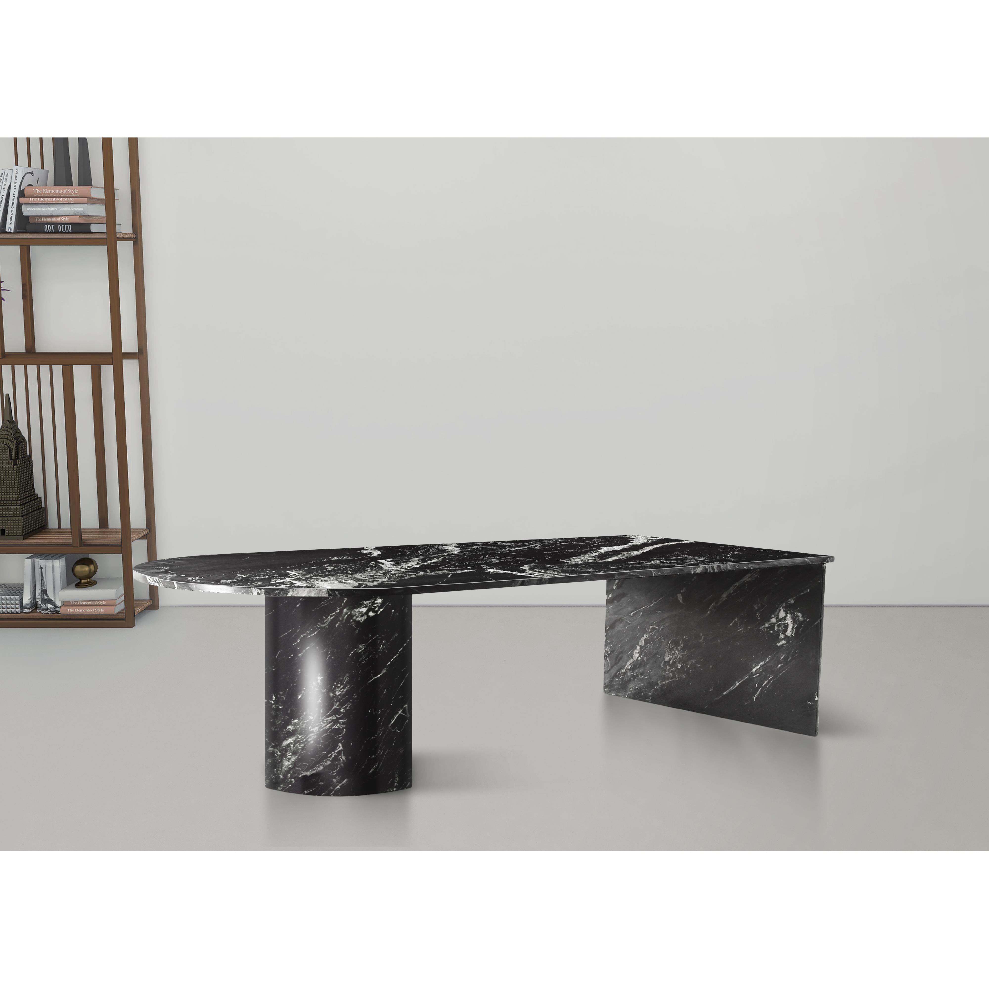 Meridian Salerno Black Coffee Table