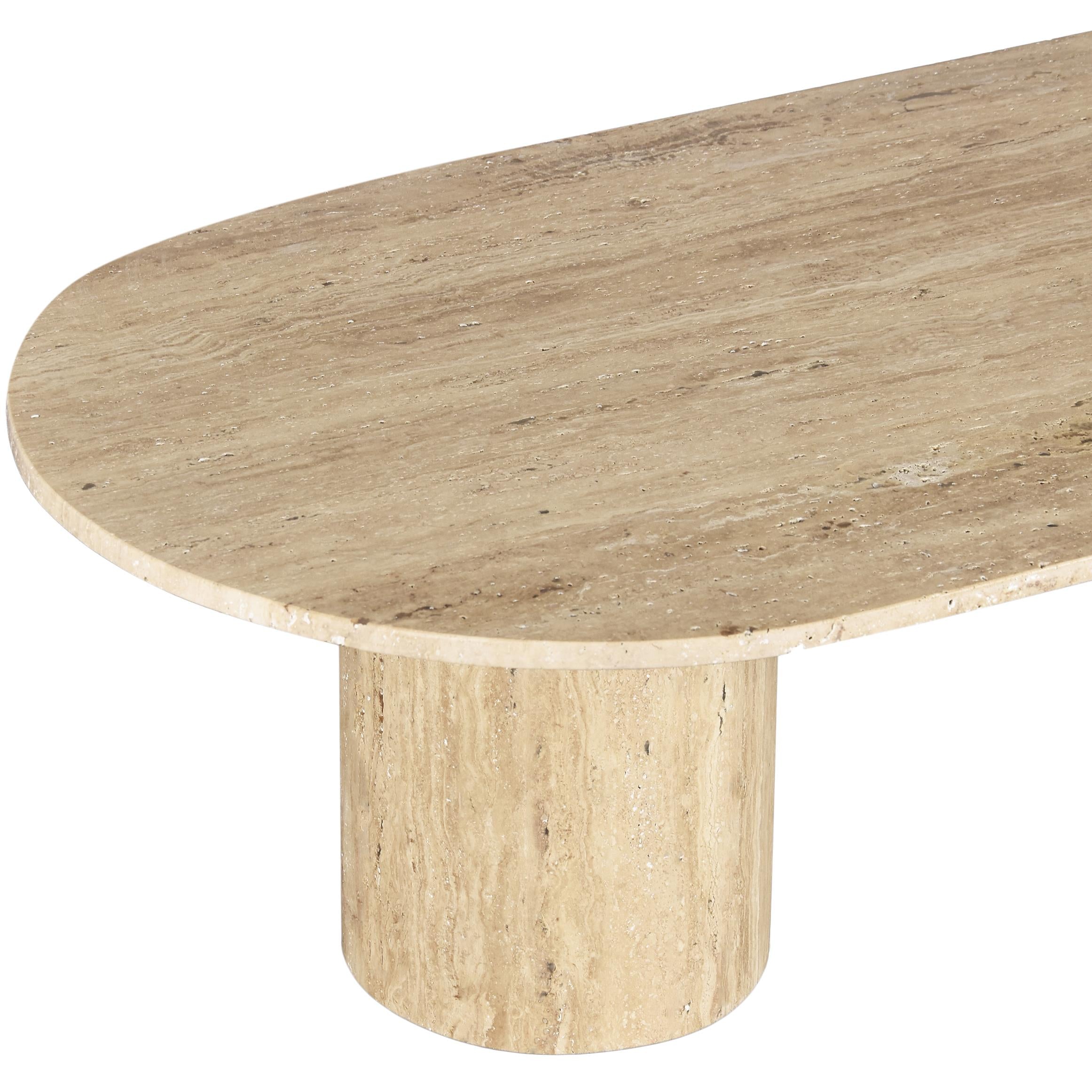 Meridian Salerno Beige Coffee Table