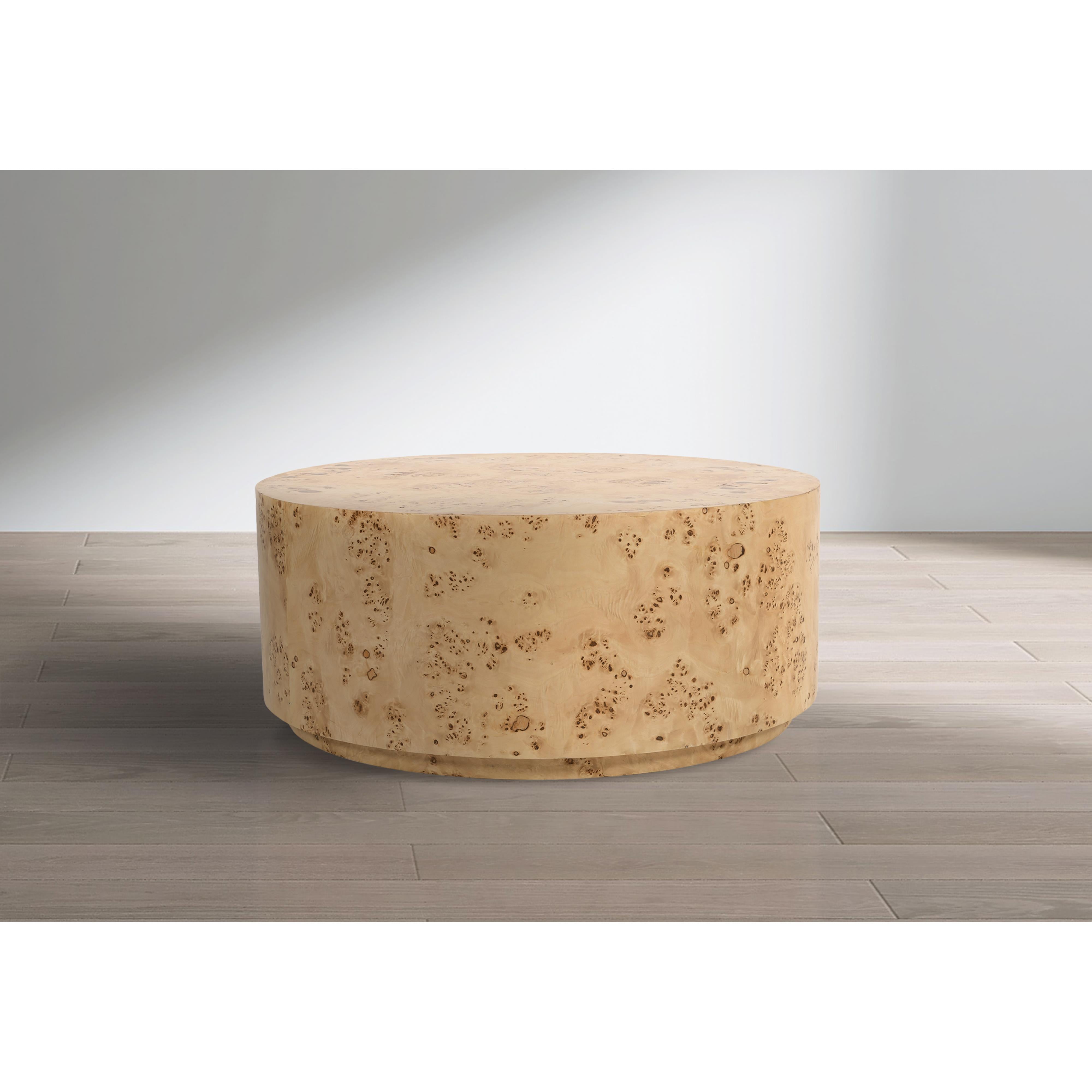 Meridian Burl Natural Ash Coffee Table