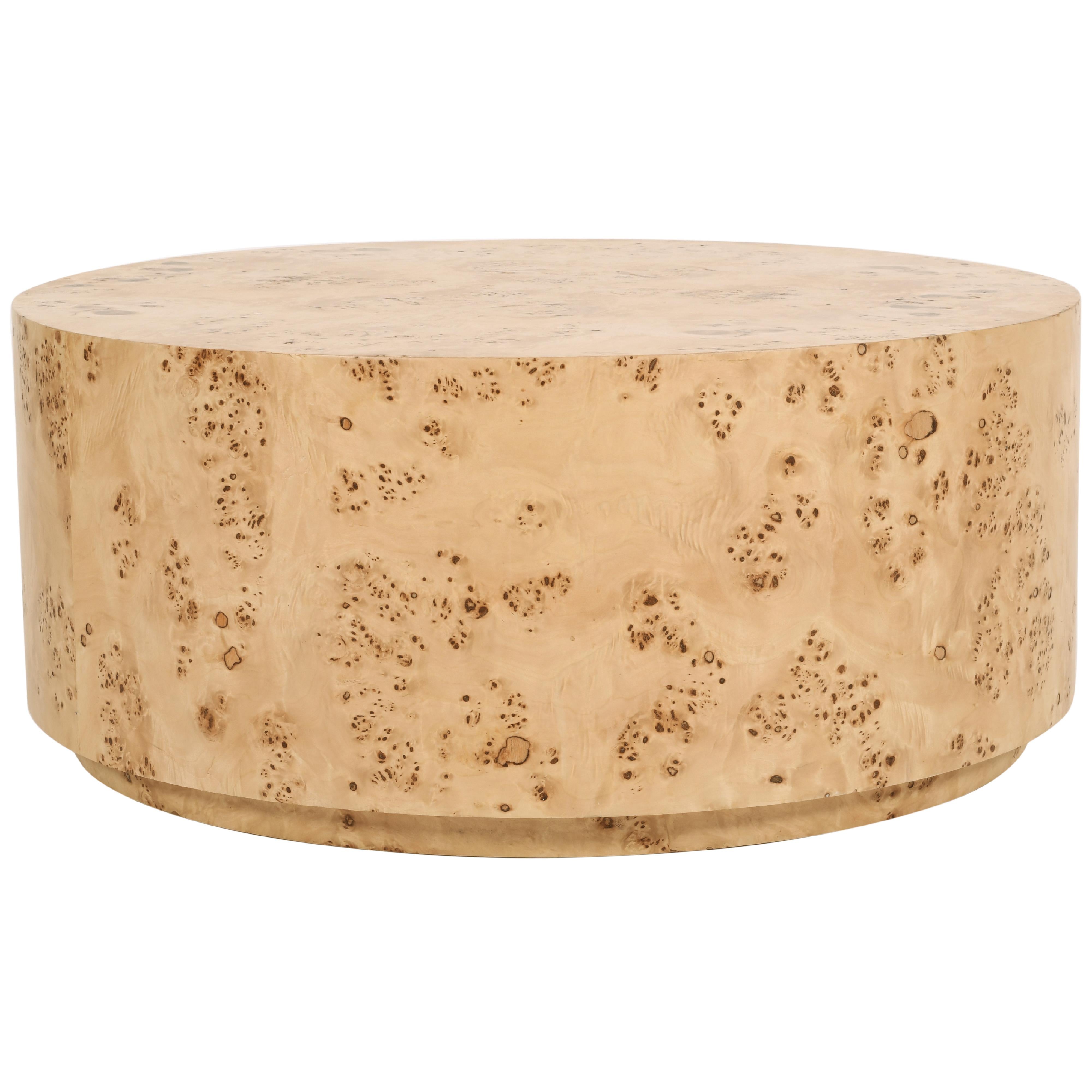 Meridian Burl Natural Ash Coffee Table