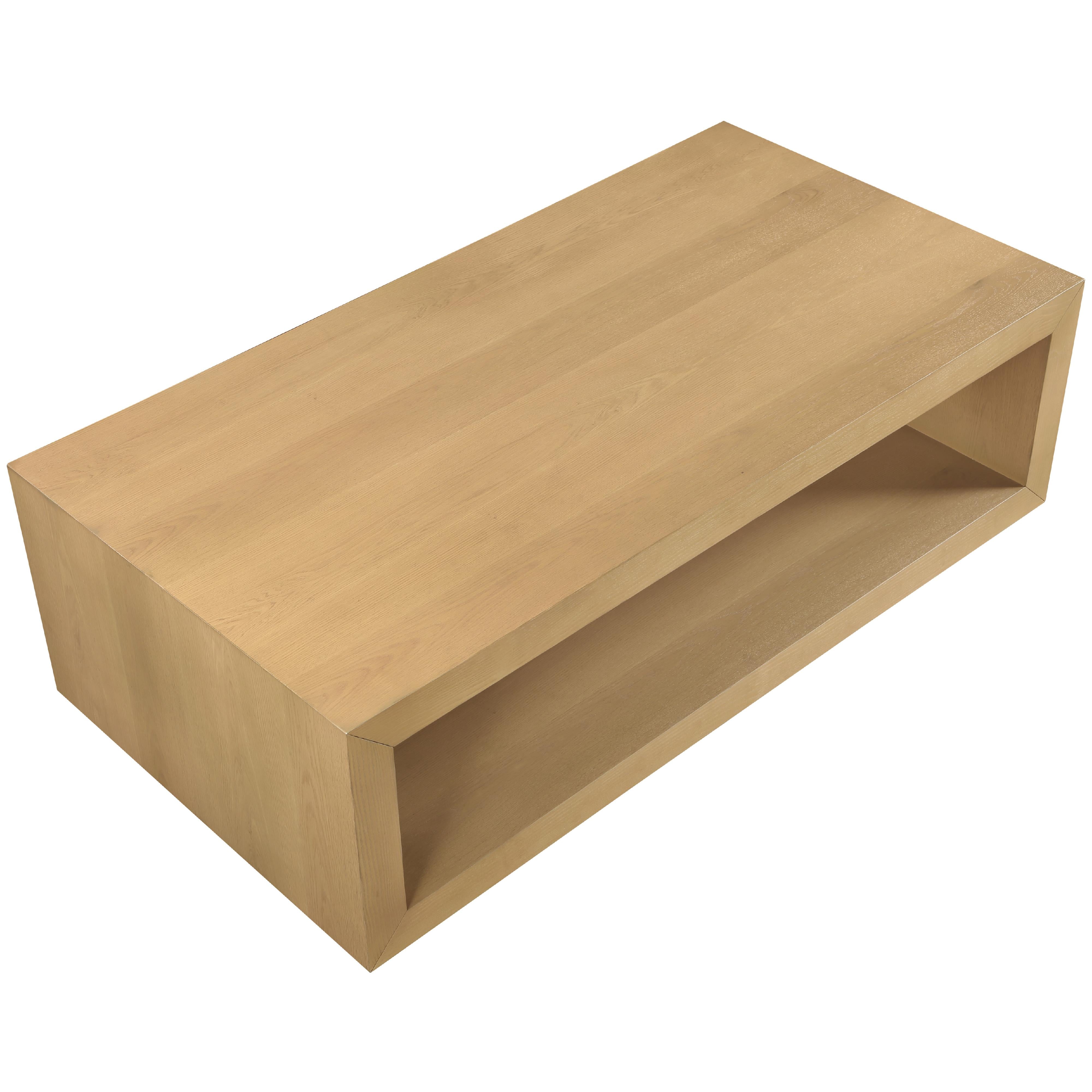 Meridian Alma Natural Oak Coffee Table