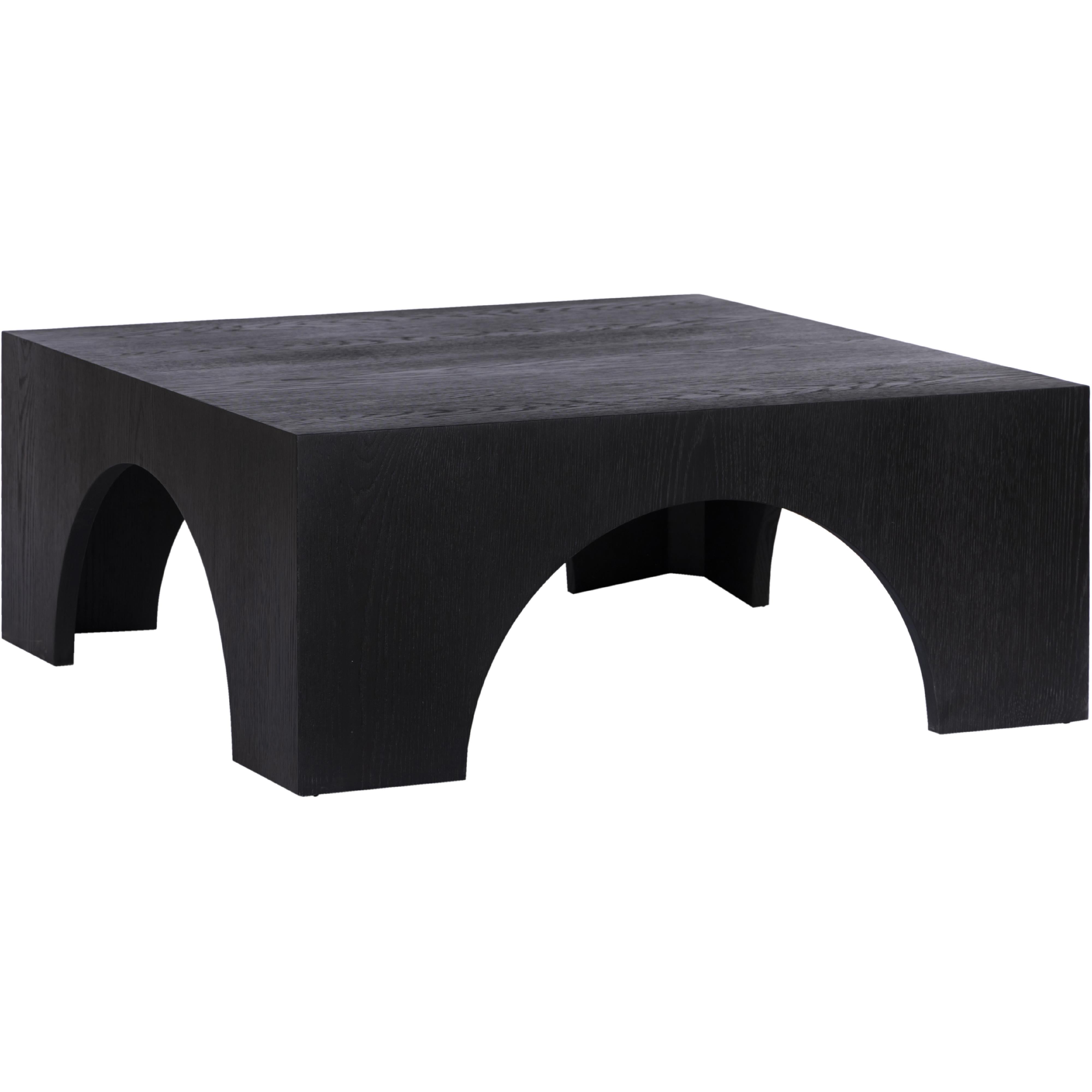 Meridian Arch Black Coffee Table