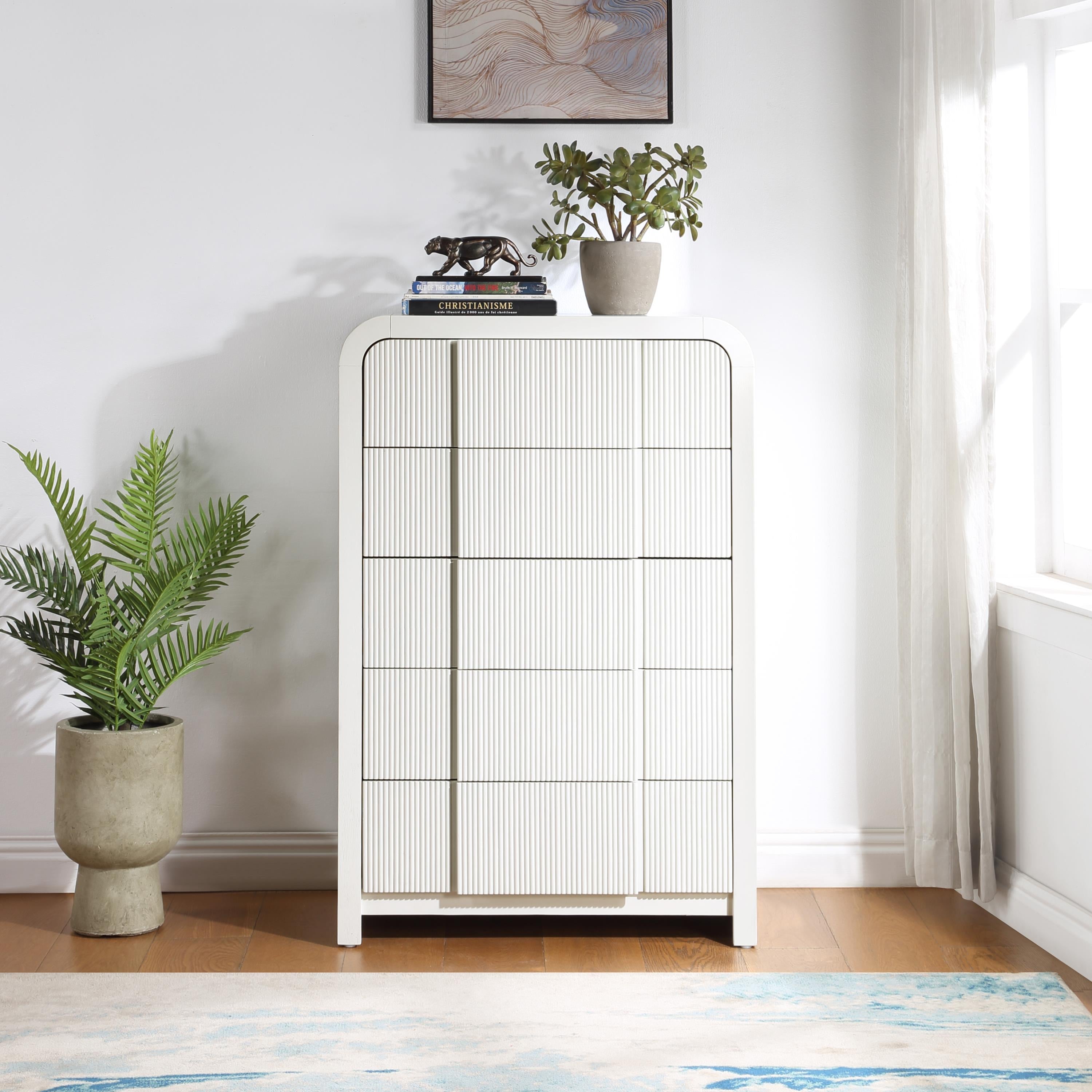 Meridian Fluted Cream Chest