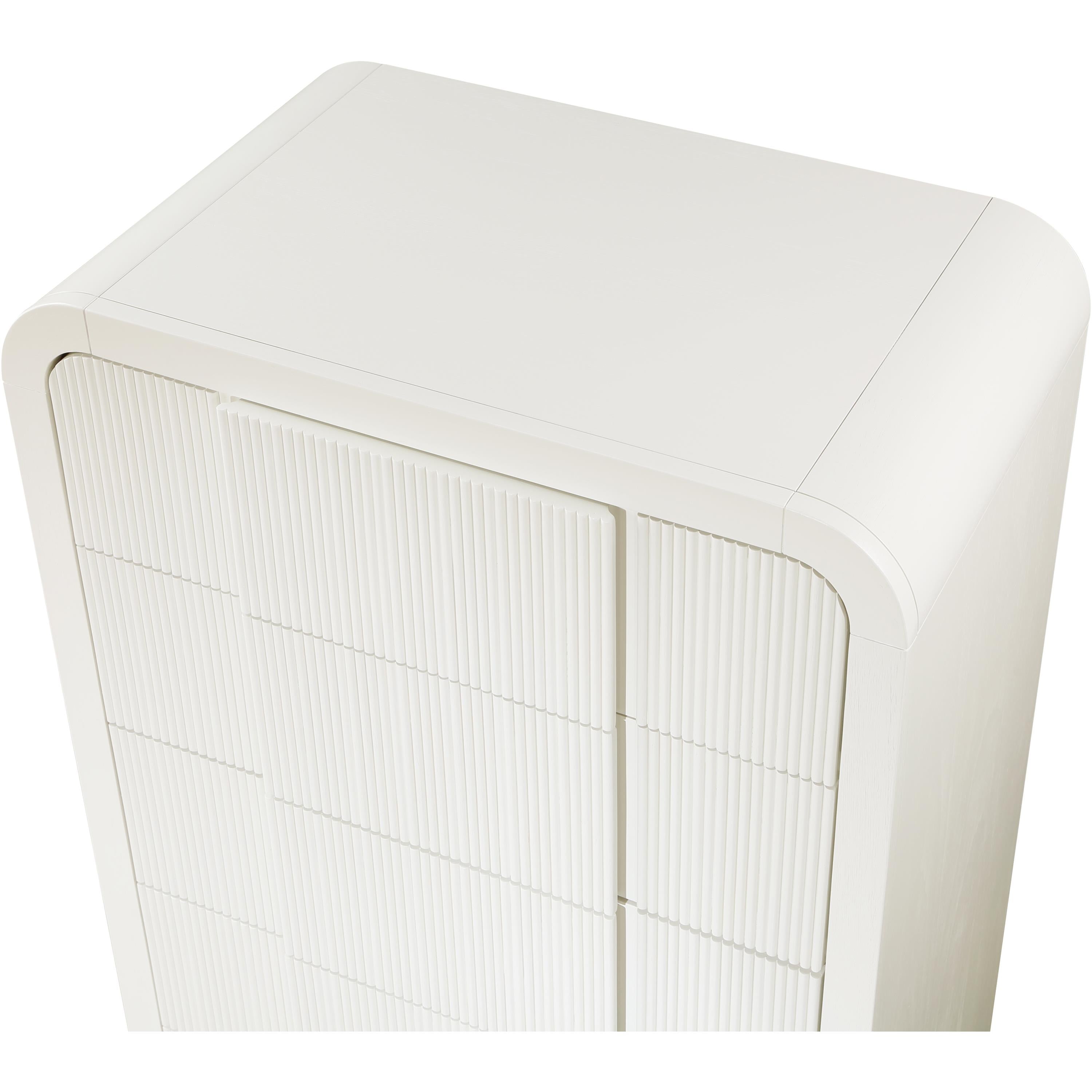 Meridian Fluted Cream Chest