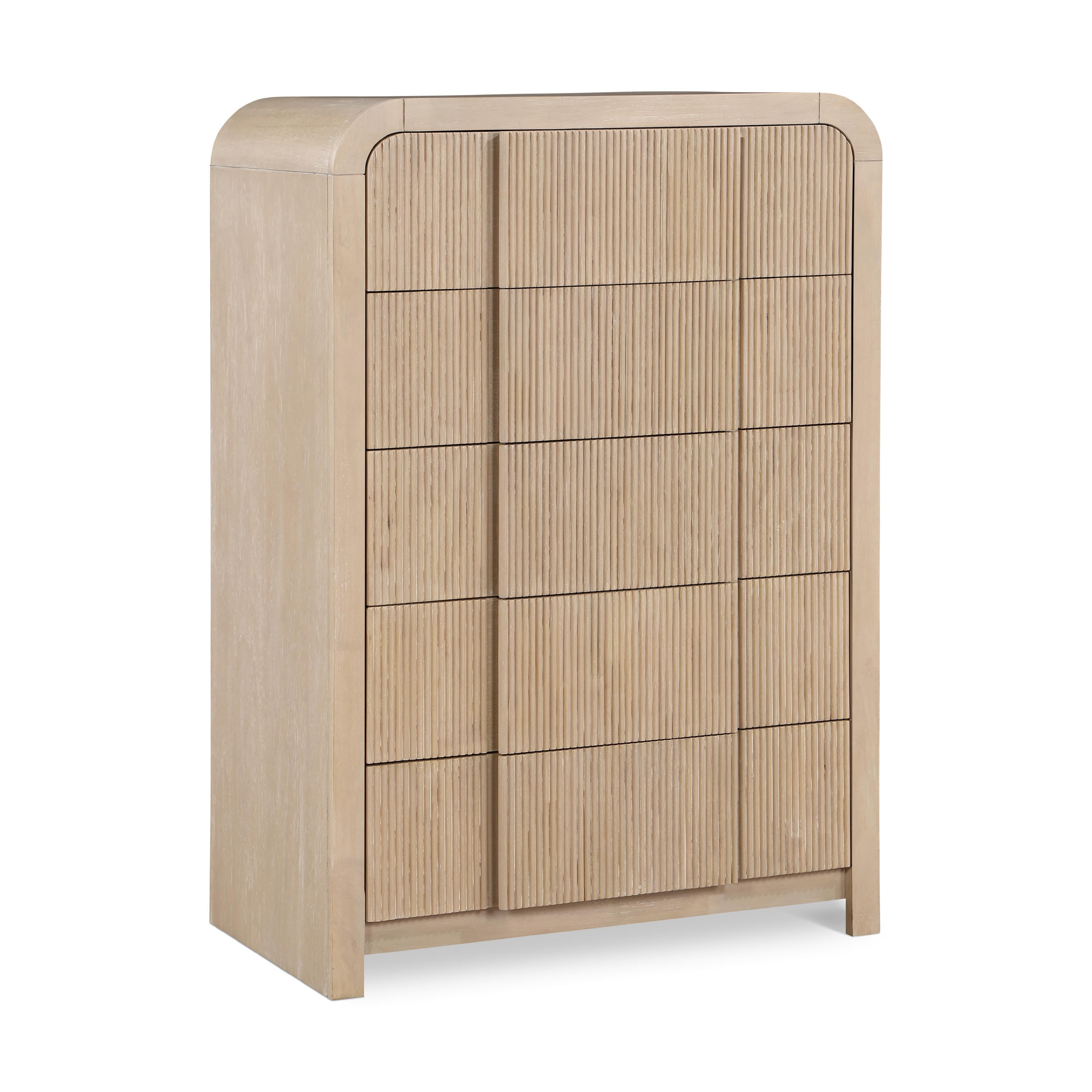 Meridian Fluted Natural Chest