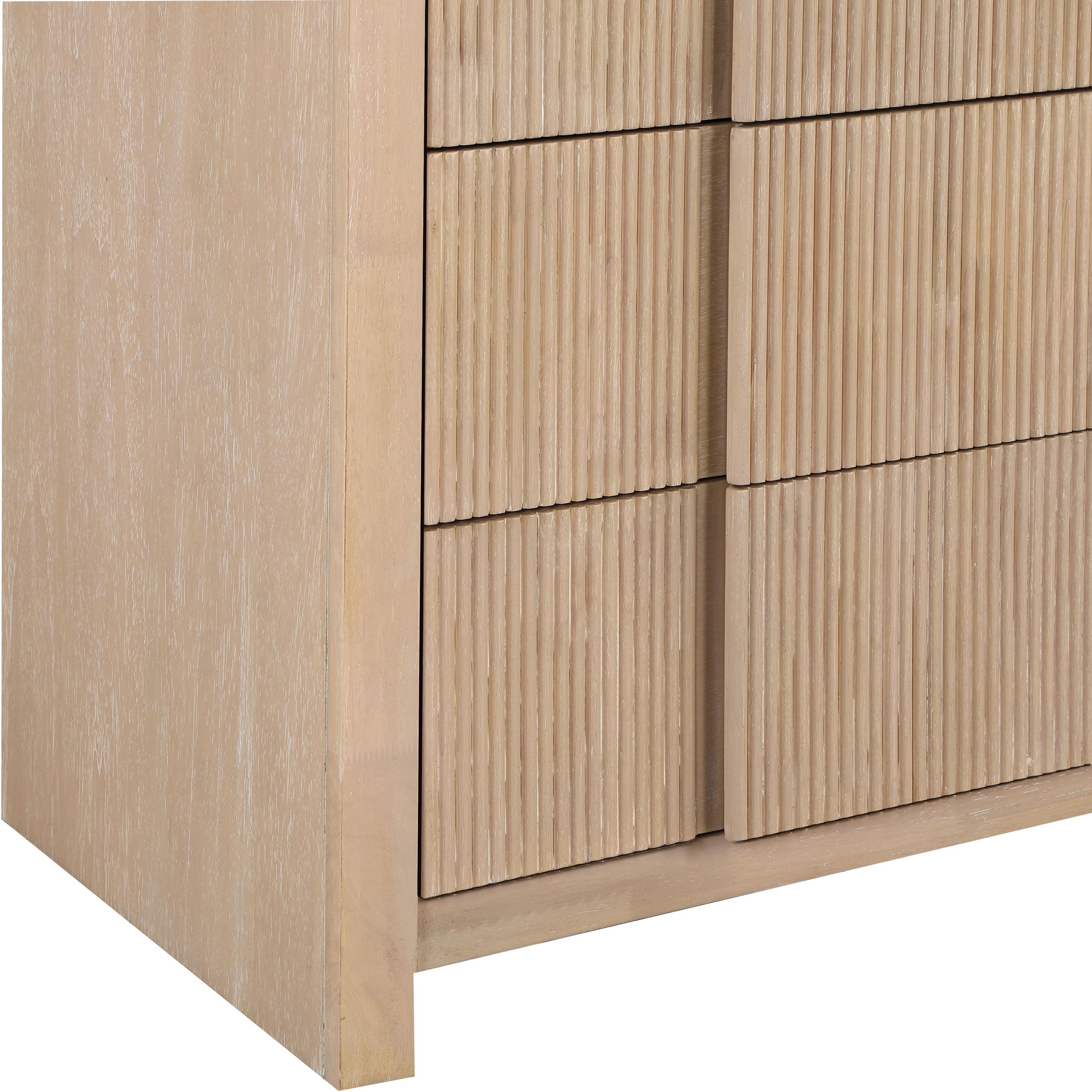 Meridian Fluted Natural Chest