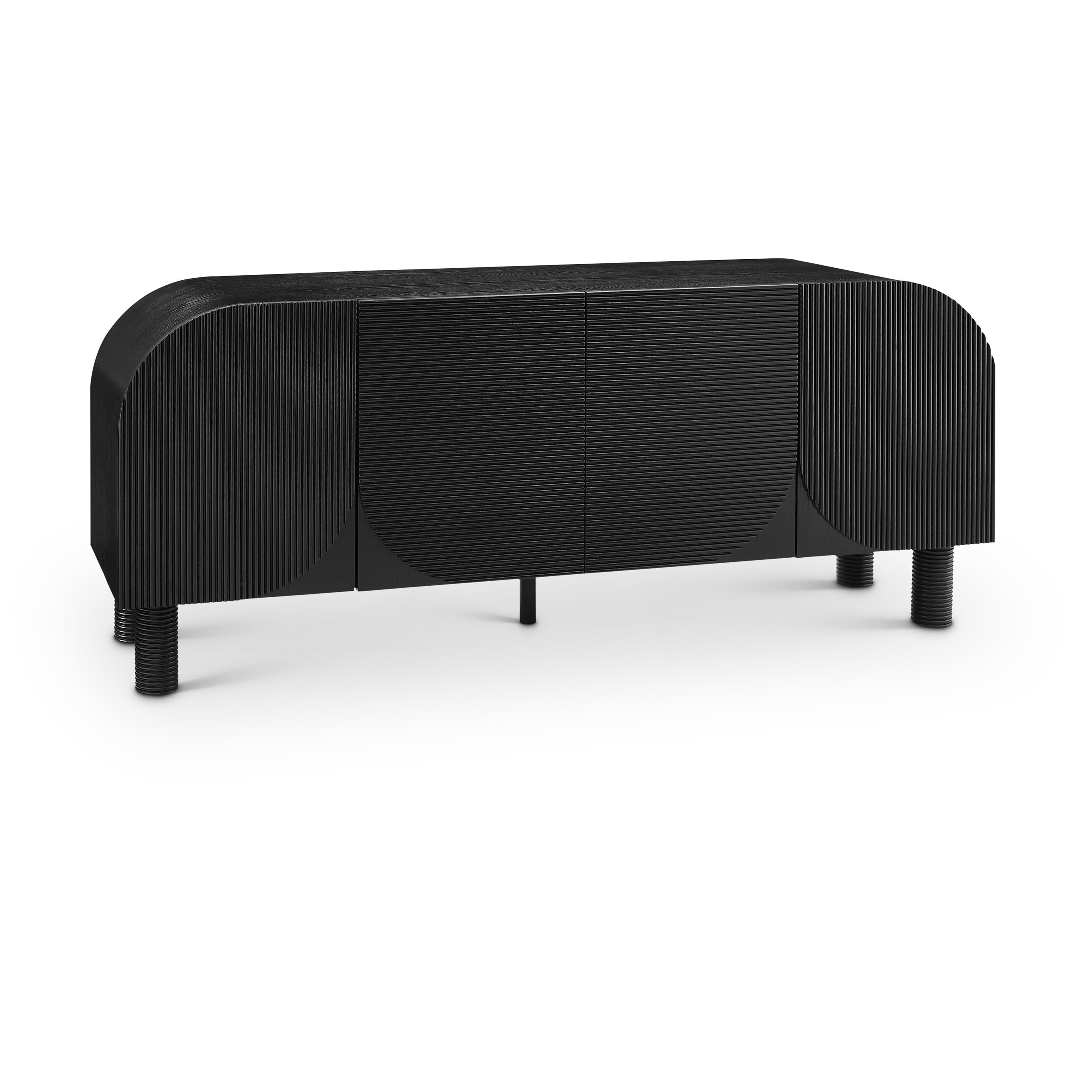 Meridian Casablanca Black Sideboard/Buffet